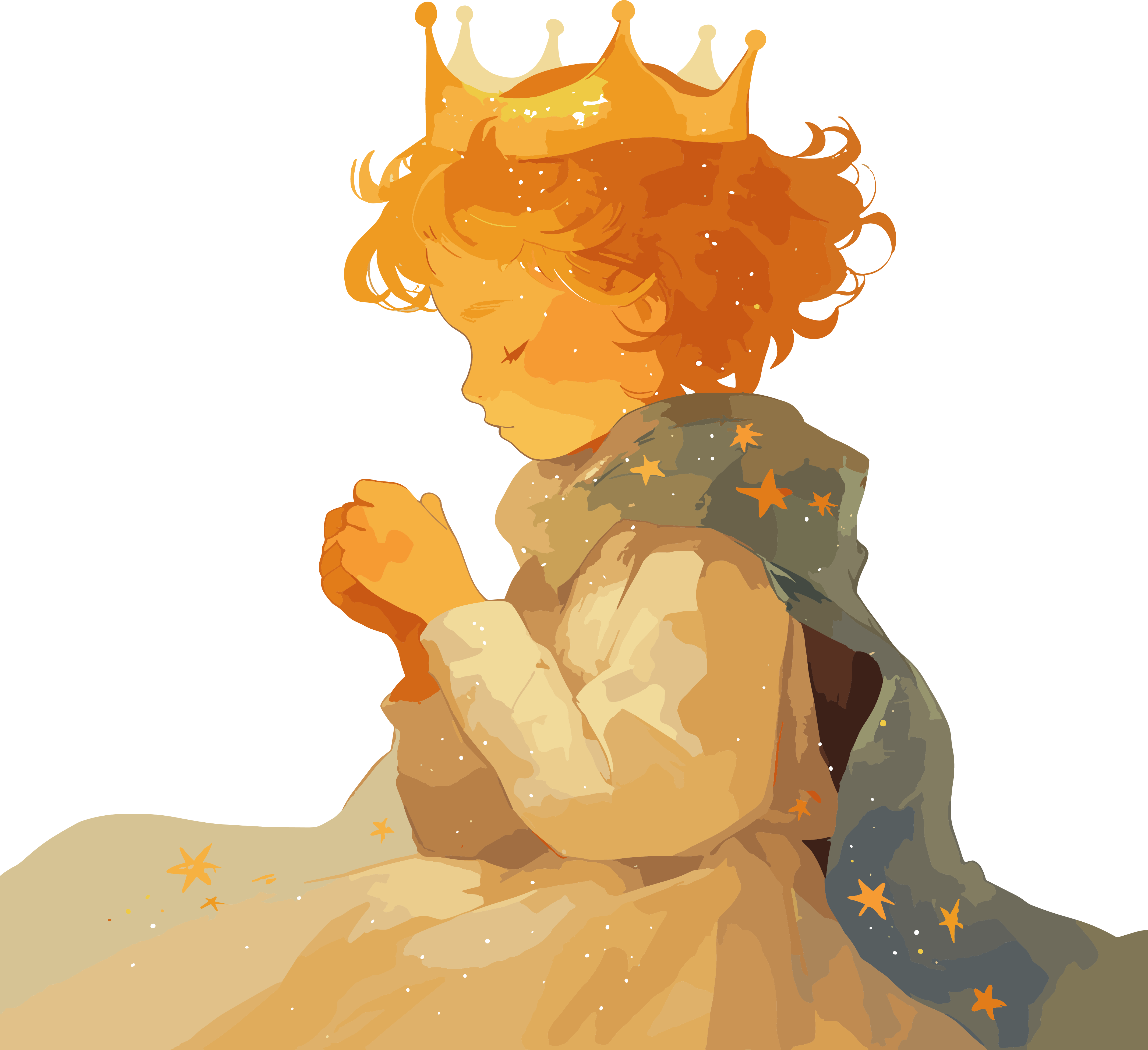 The Little Prince illustration design elements
