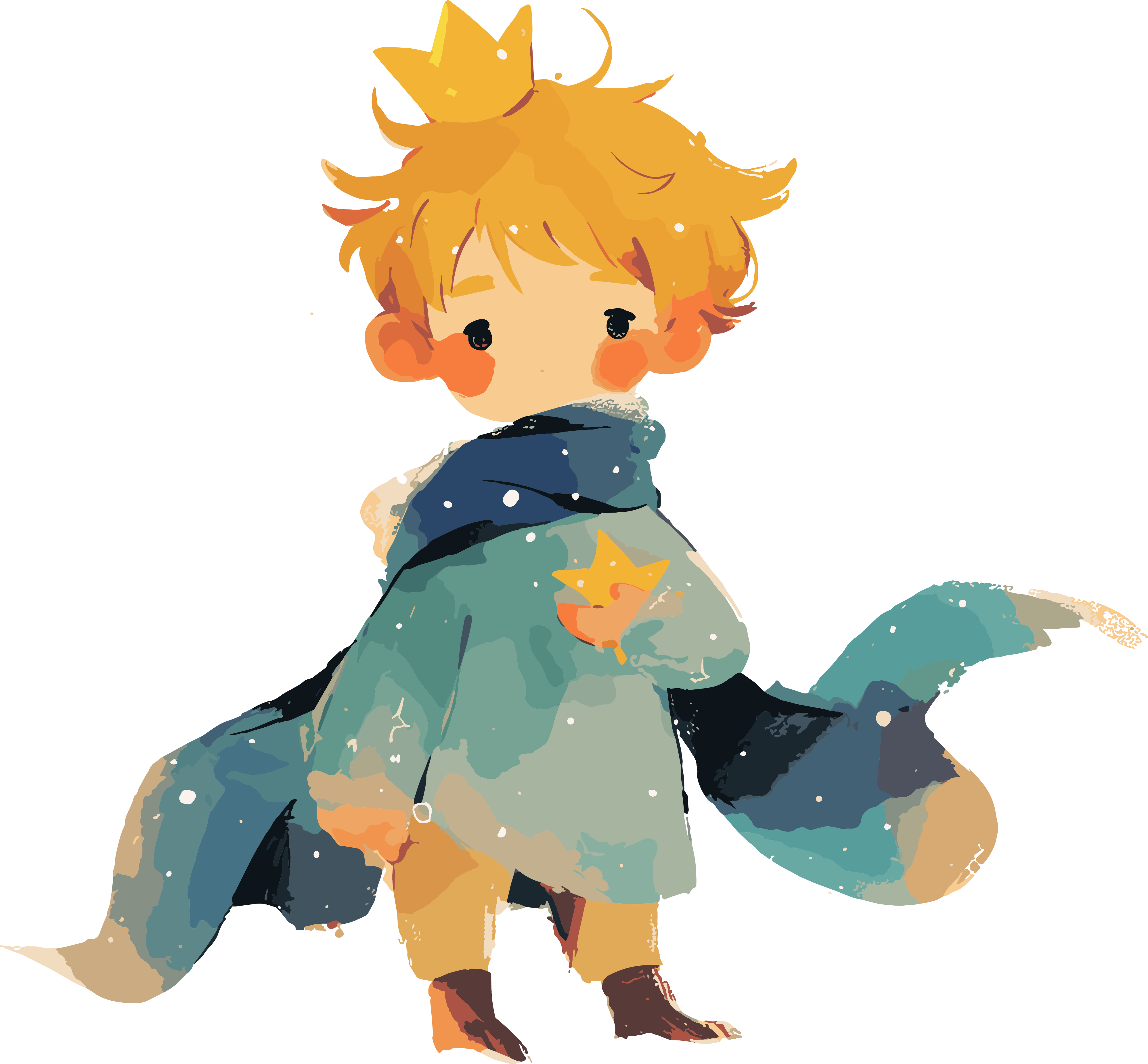 The Little Prince Minimalist Illustration