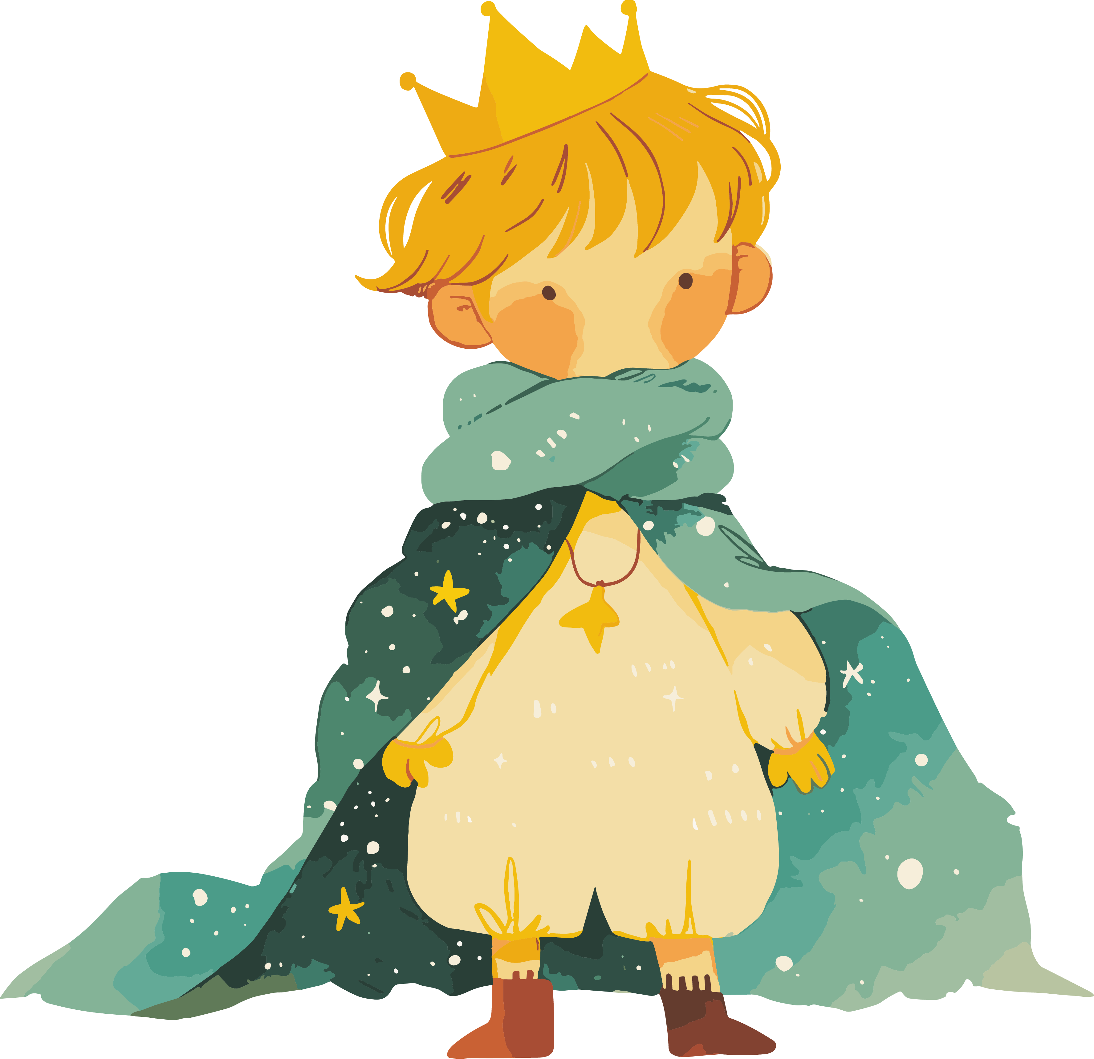 The Little Prince Creative Design Elements