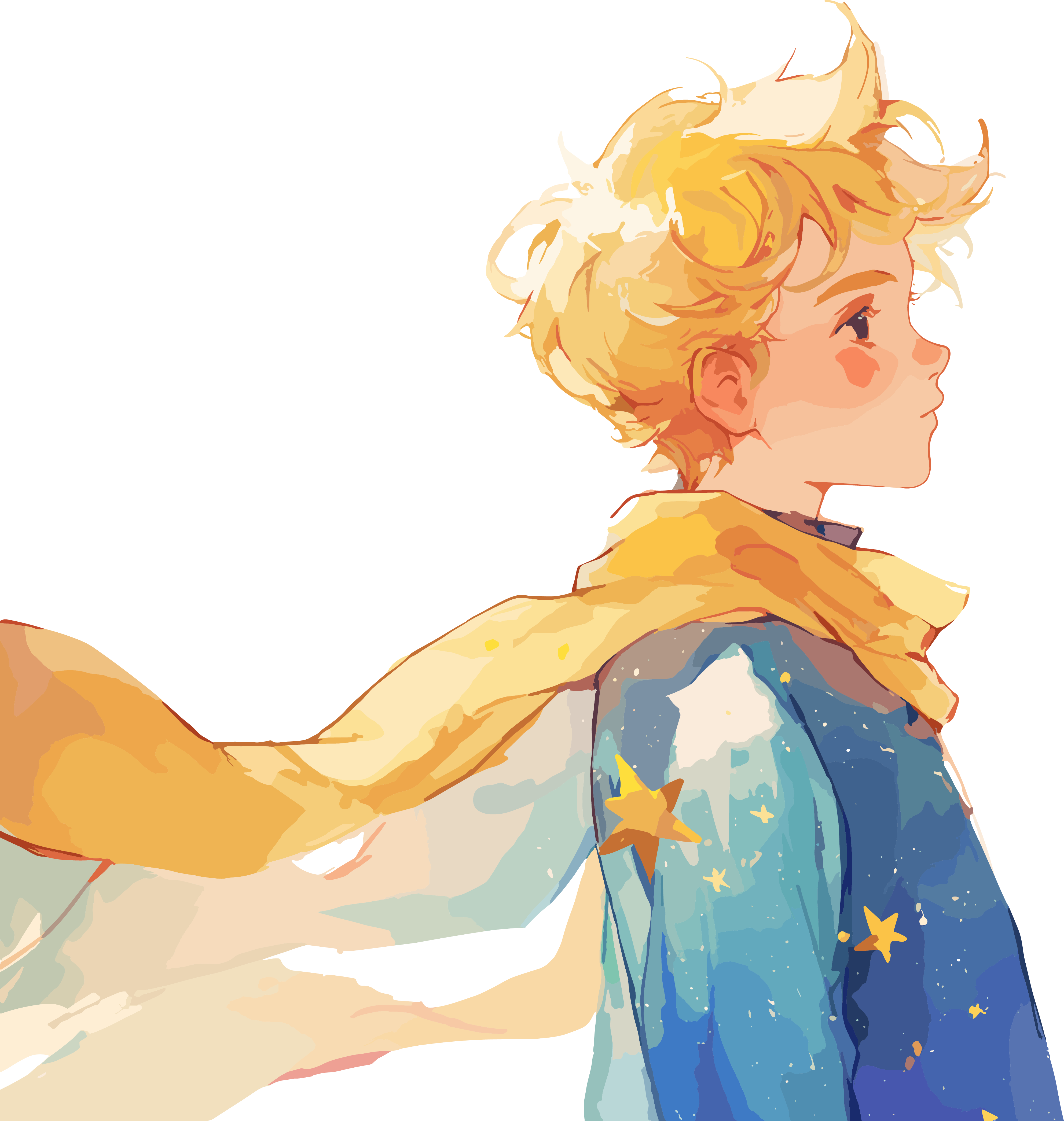 The Little Prince Minimalist Illustration