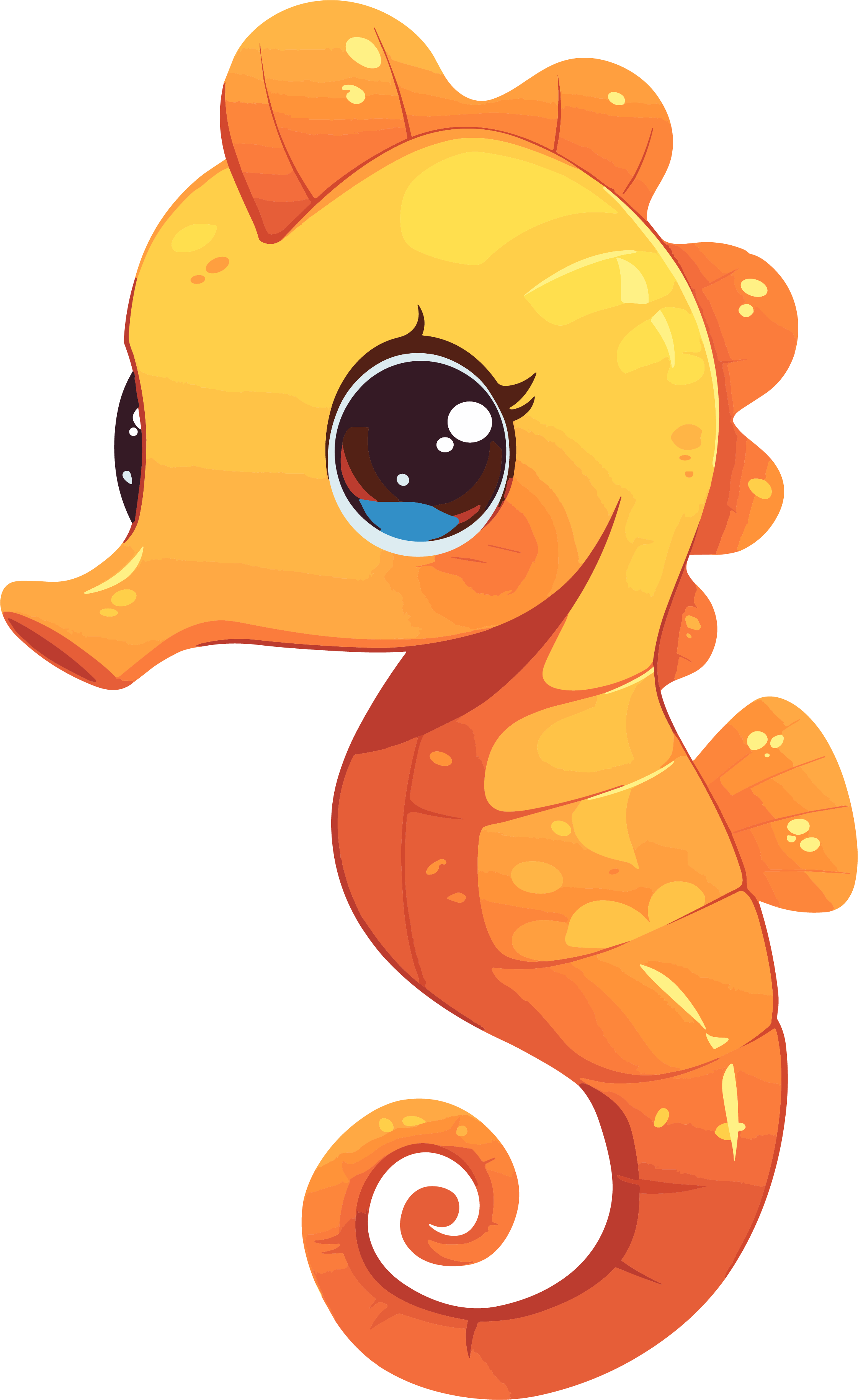 Seahorse HD graphic material