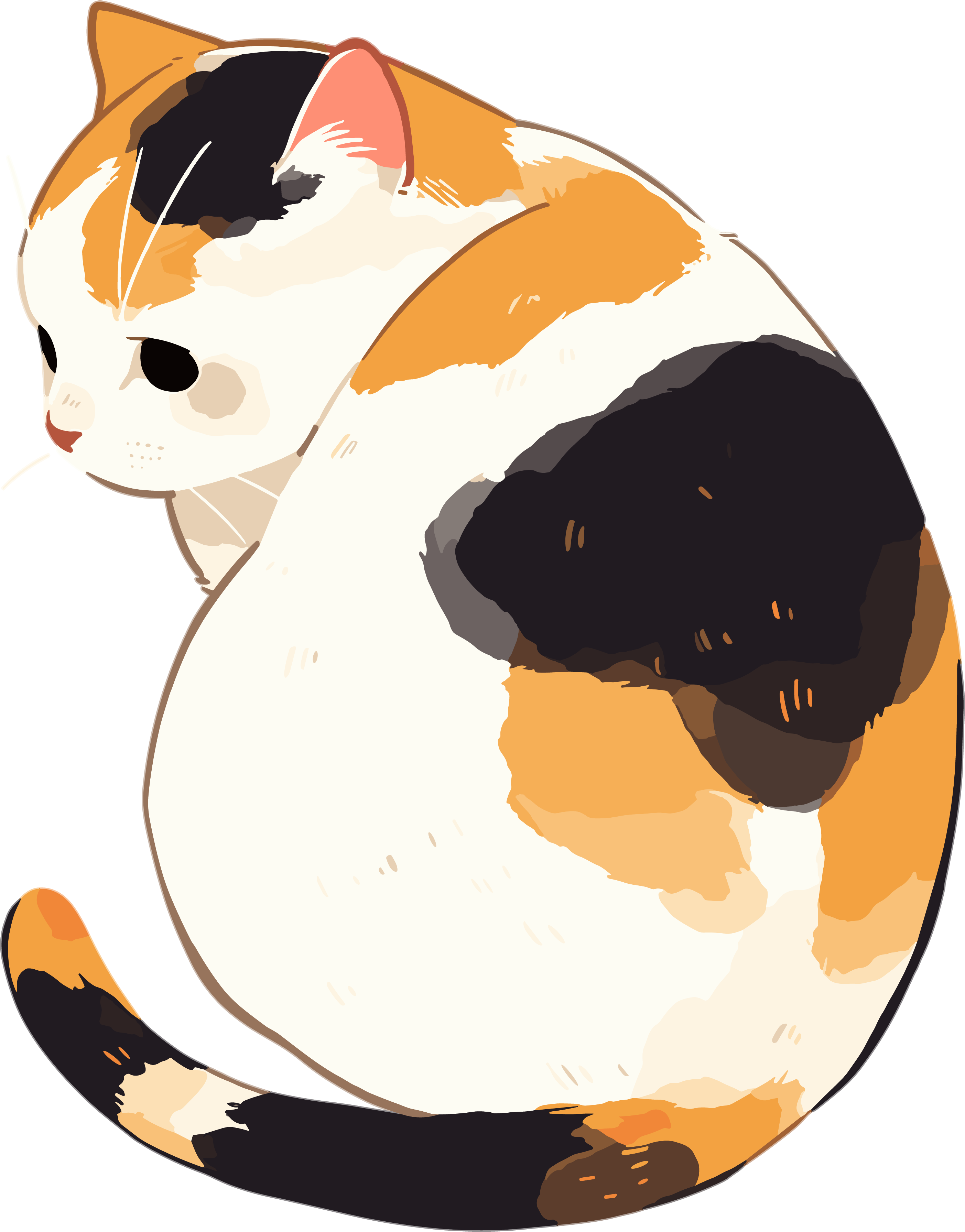 Cat Creative Illustration