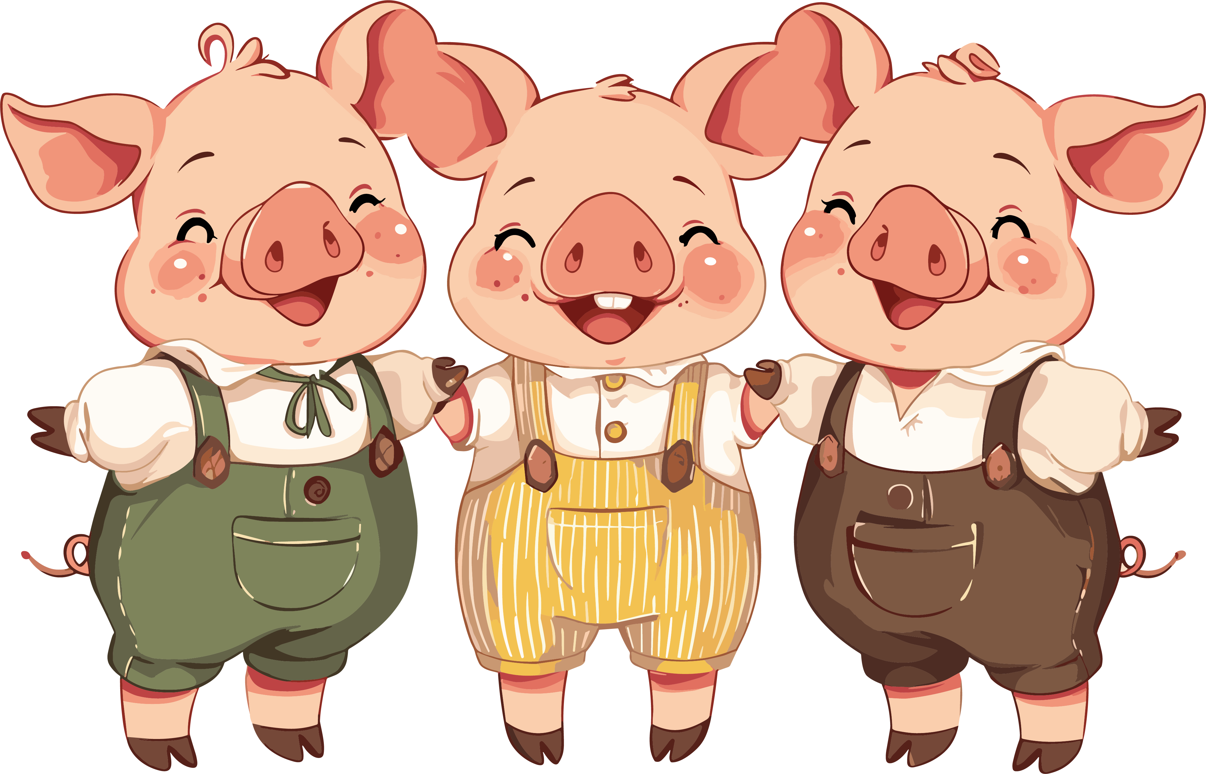 Three Little Pigs HD Graphic Material