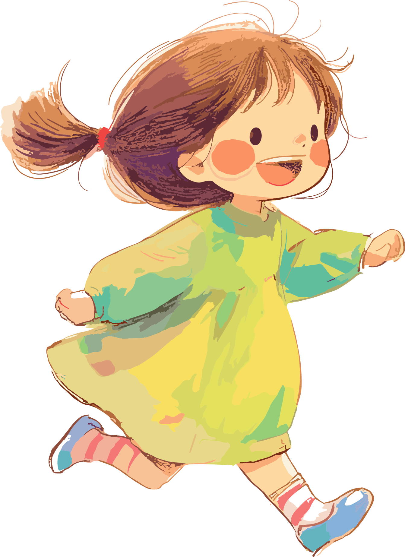 Joyful Children's Colorful Illustration