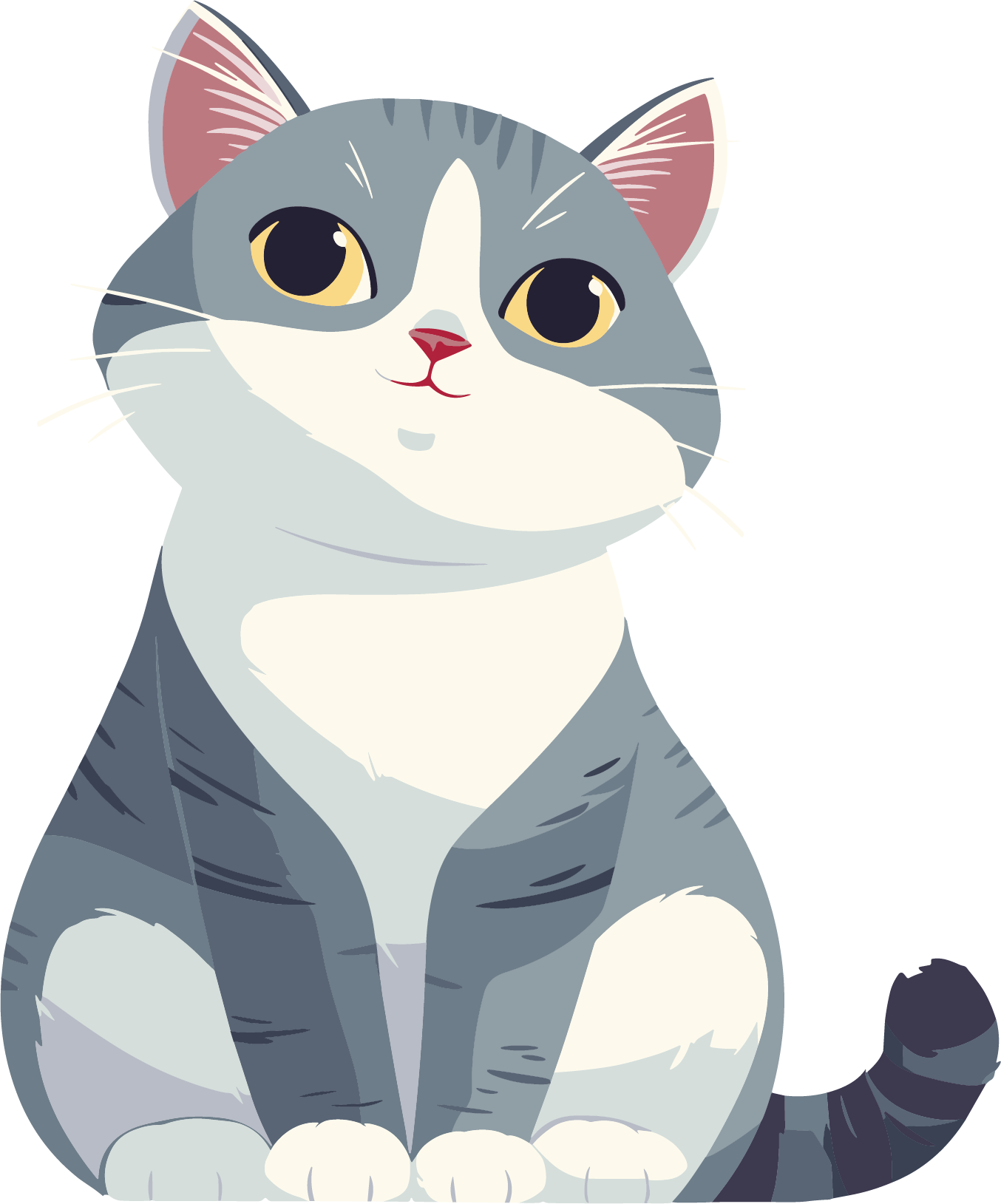 Cat Creative Illustration