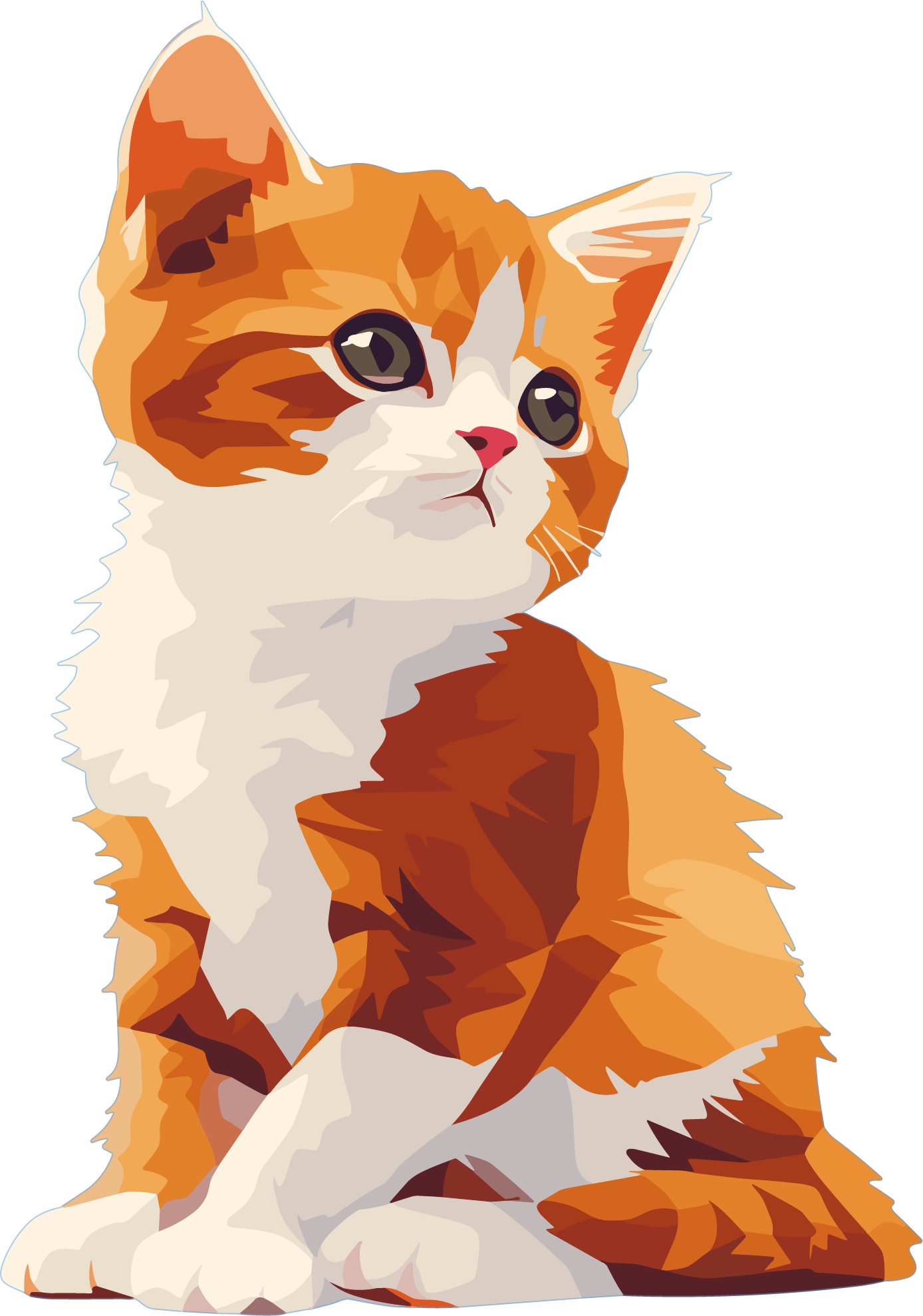 Cat vector material