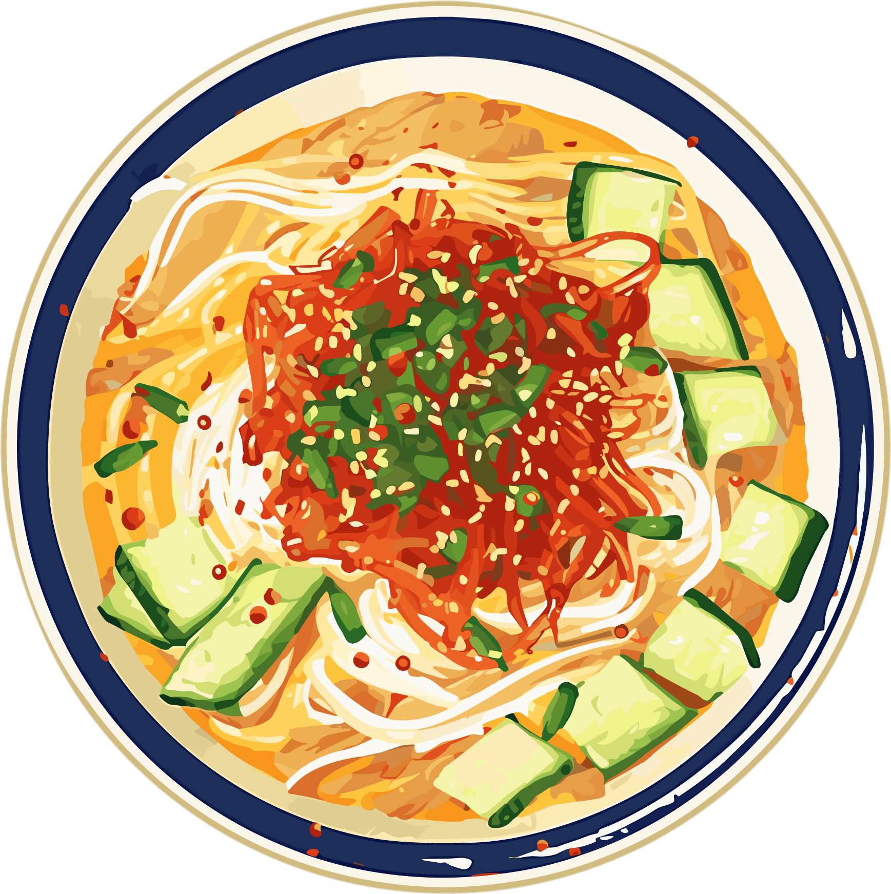 Cold Noodle Creative Materials