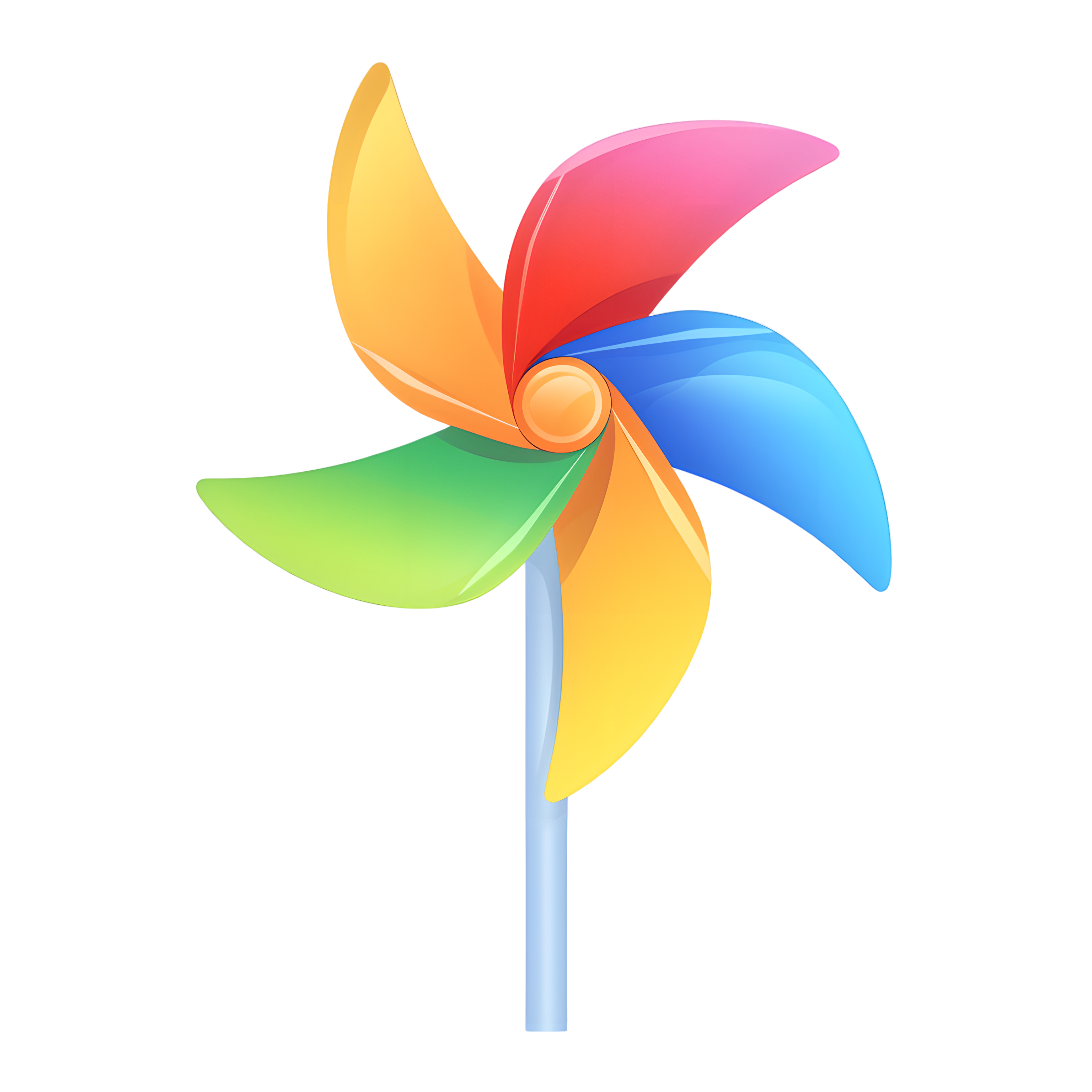 Colorful Pinwheel Children's Fun Material