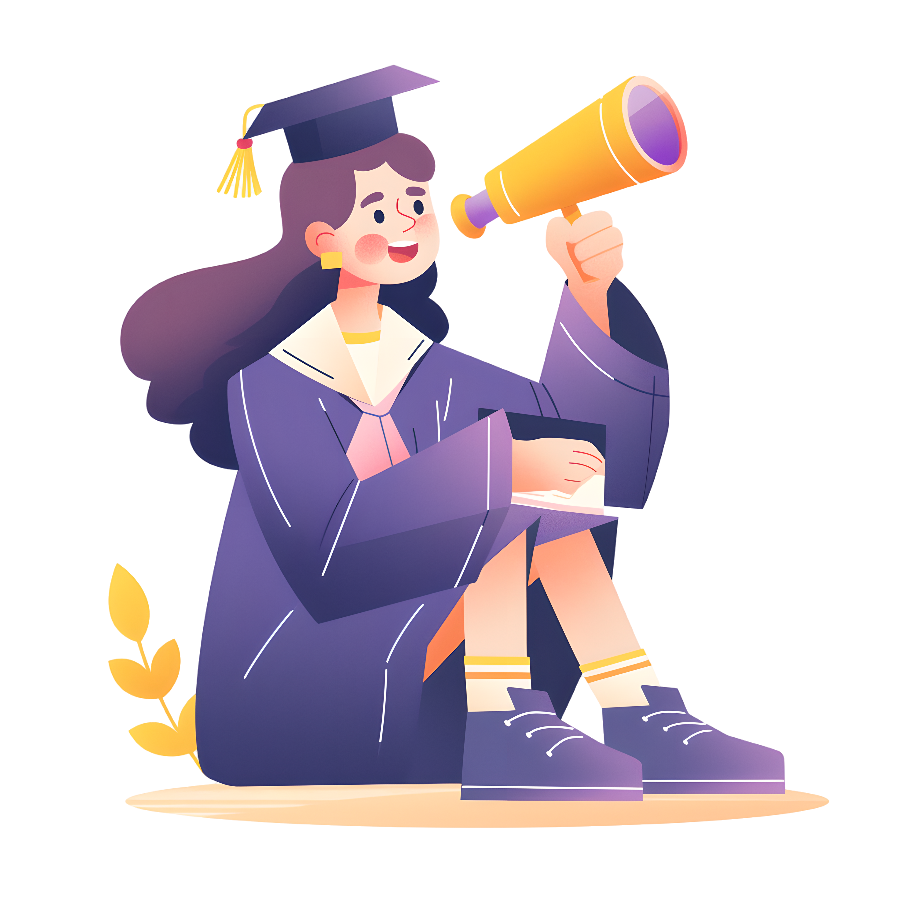 Graduate Vector Illustration