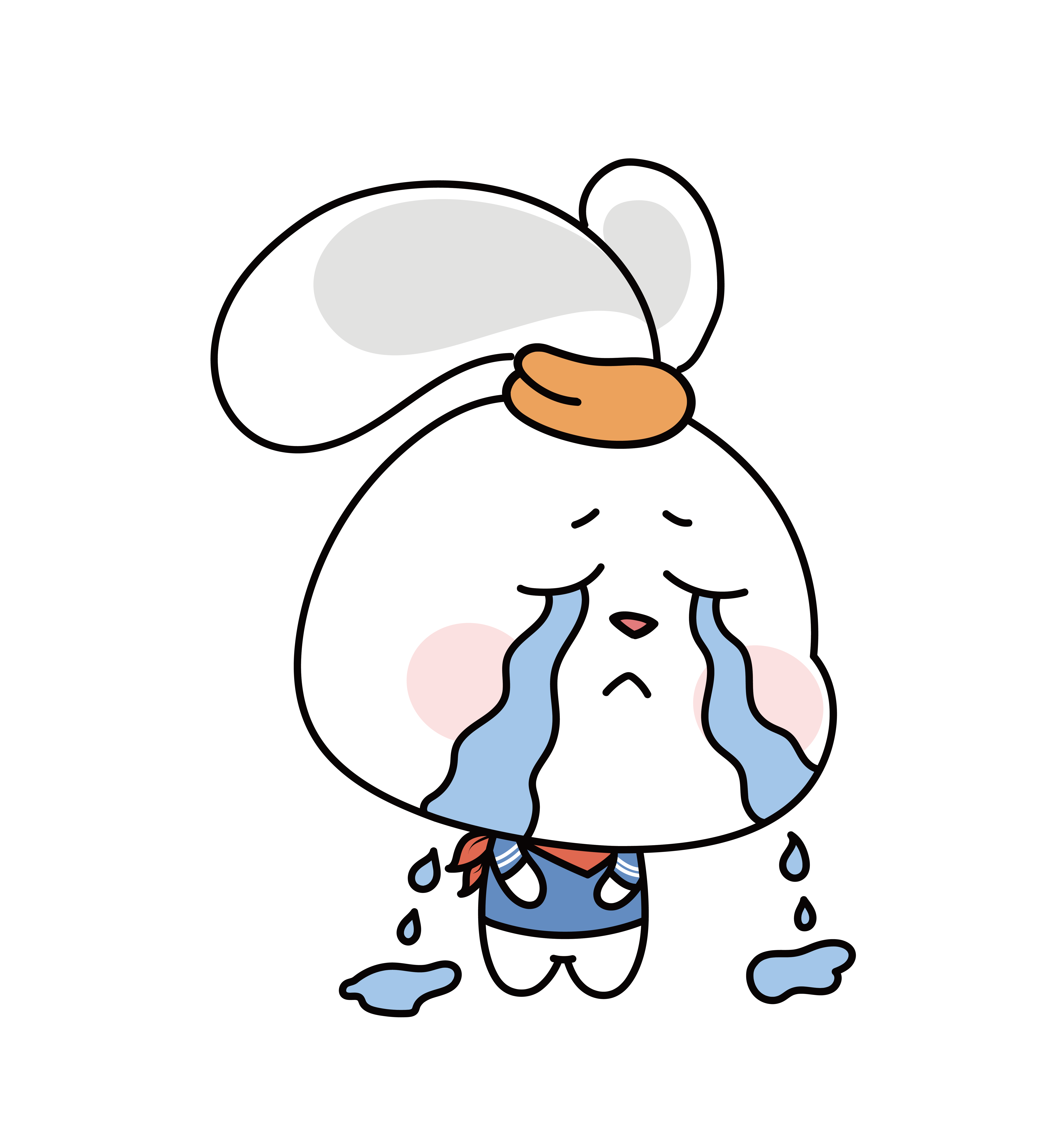 Compressed Rabbit Crying Element
