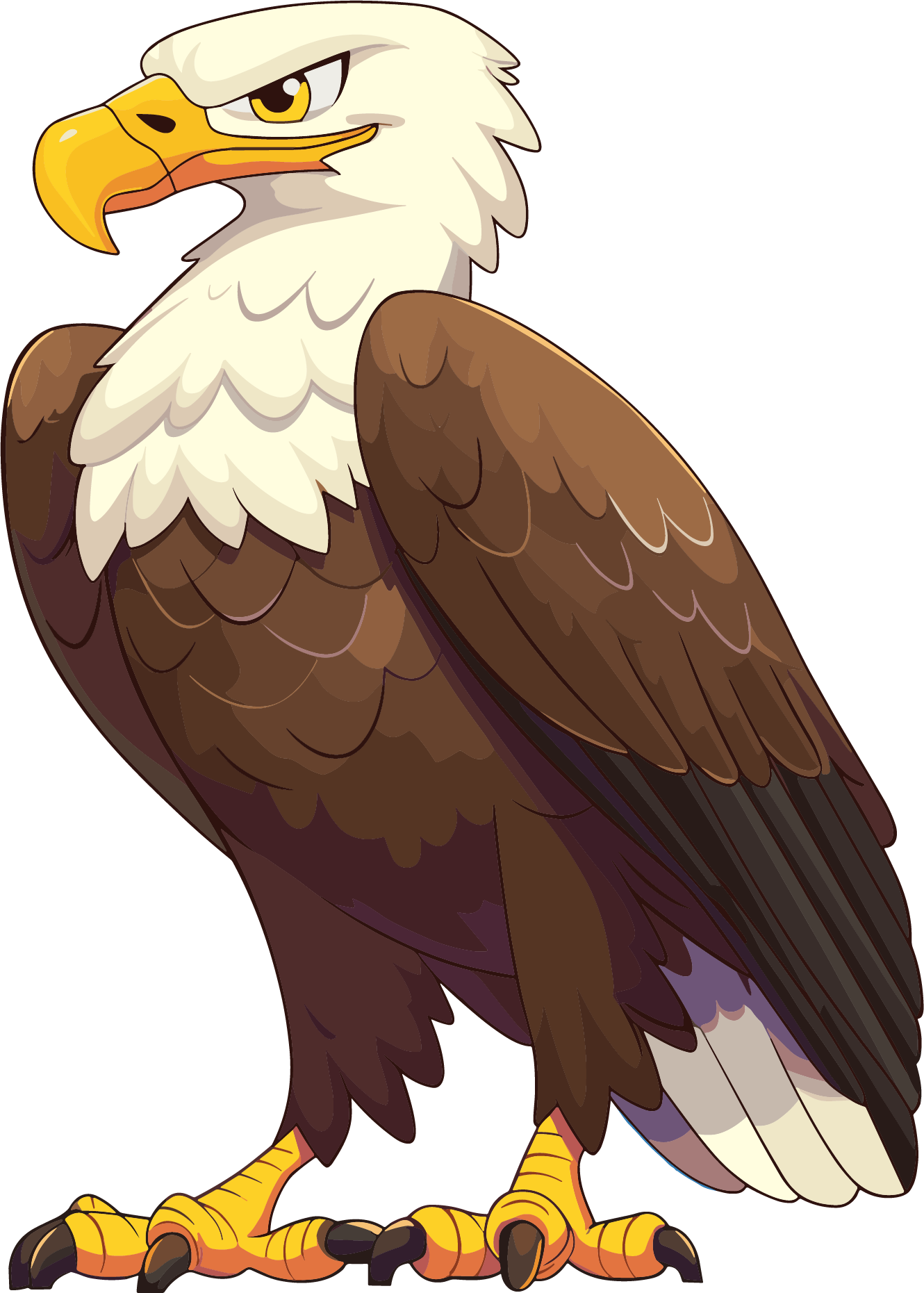 Eagle illustration materials