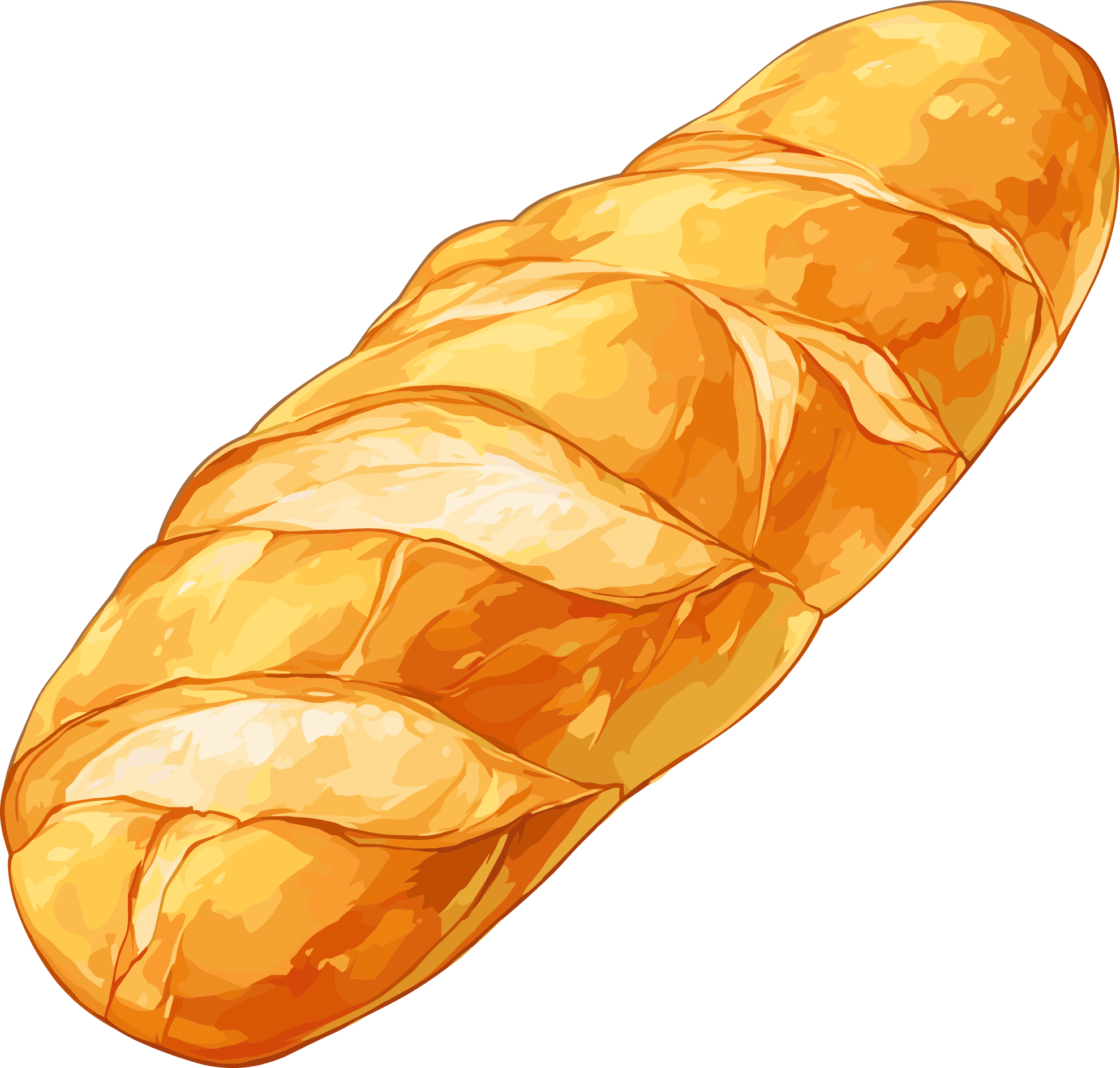 Delicious Bread Colored Pencil Drawing Material