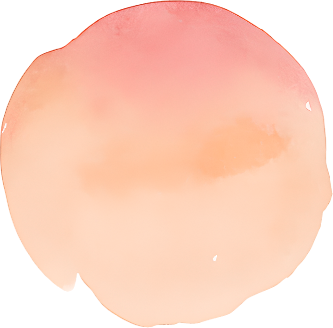 Watercolor circular creative design elements