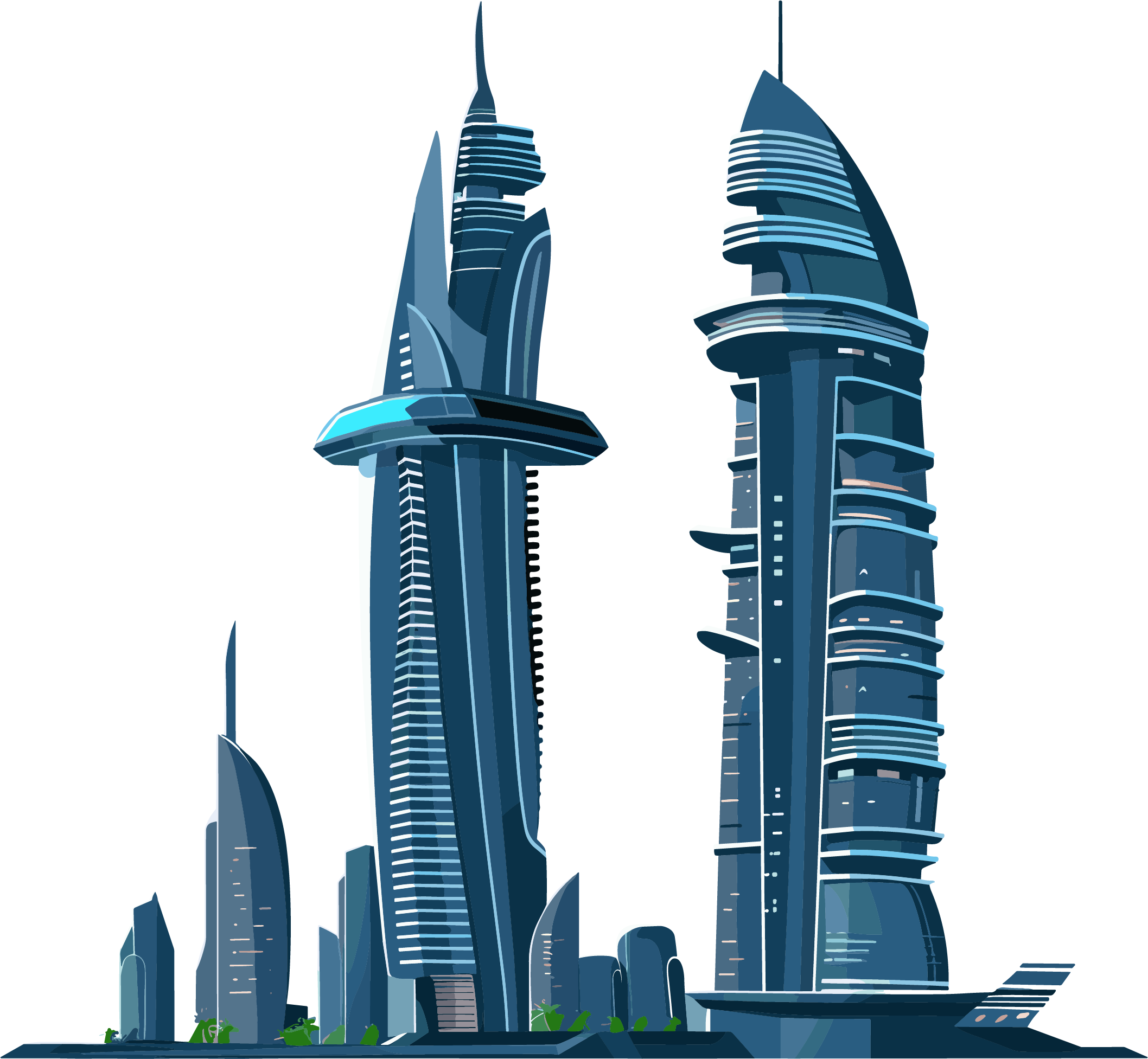Future City High-Quality Material