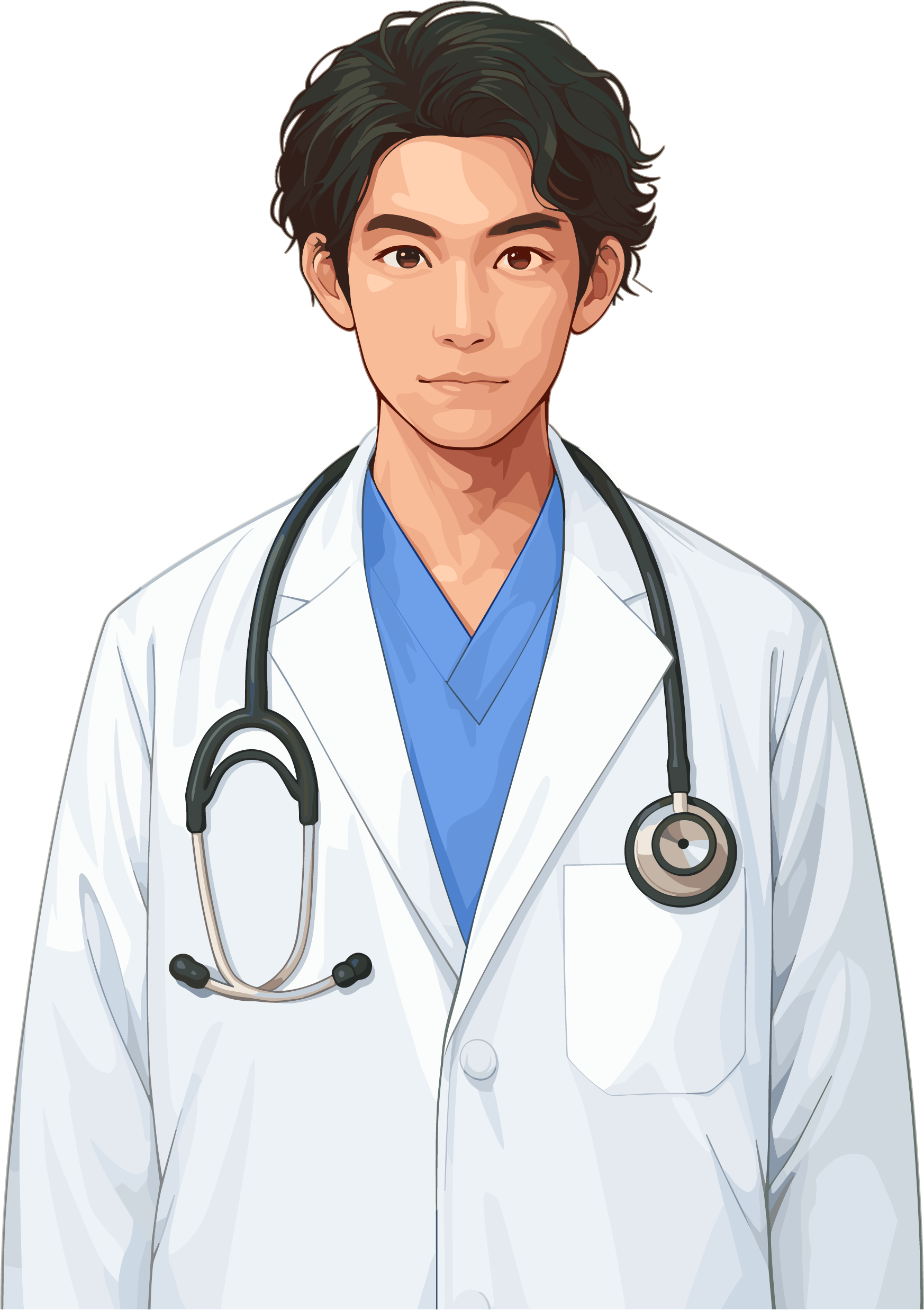 Medical expert illustration