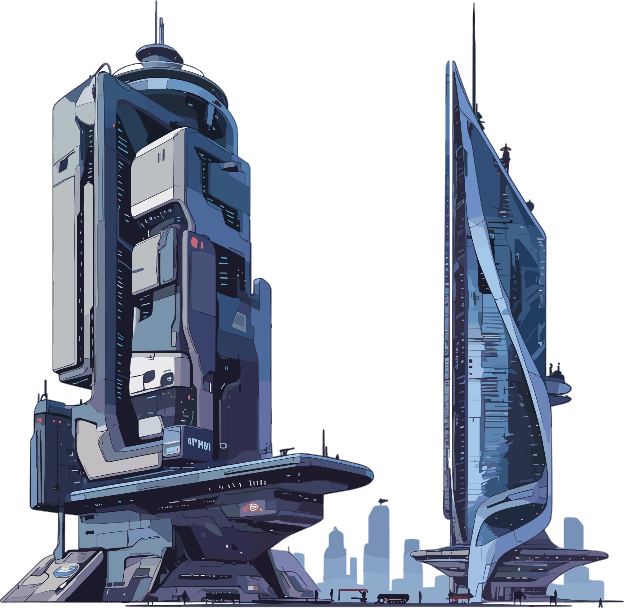 Future City HD Graphic Material
