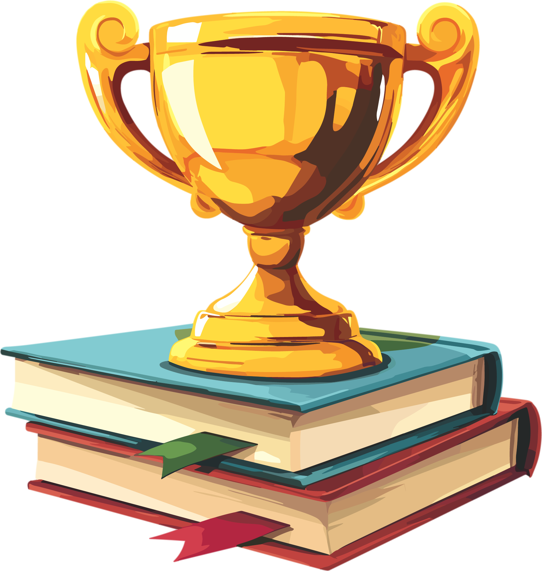 Award trophy transparent illustration