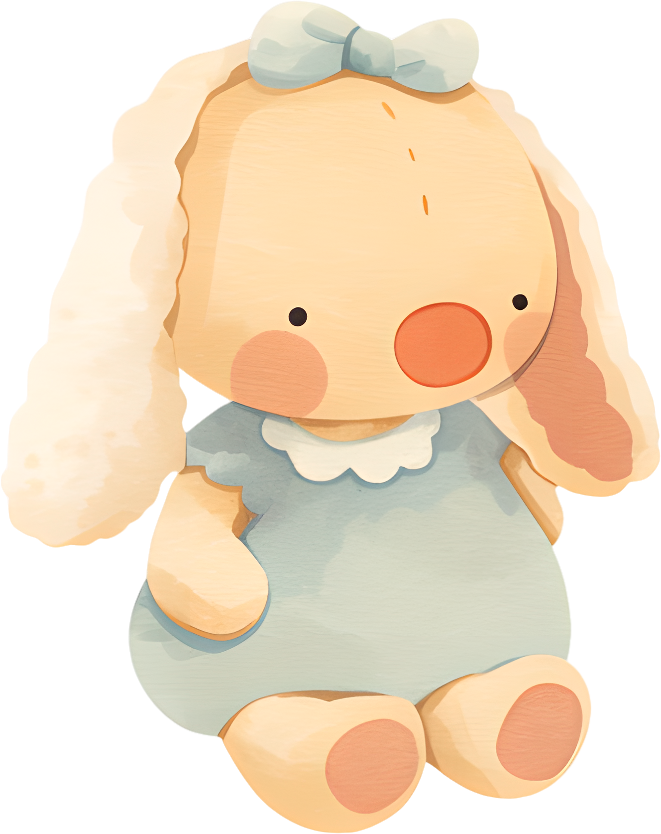 Baby toy illustration