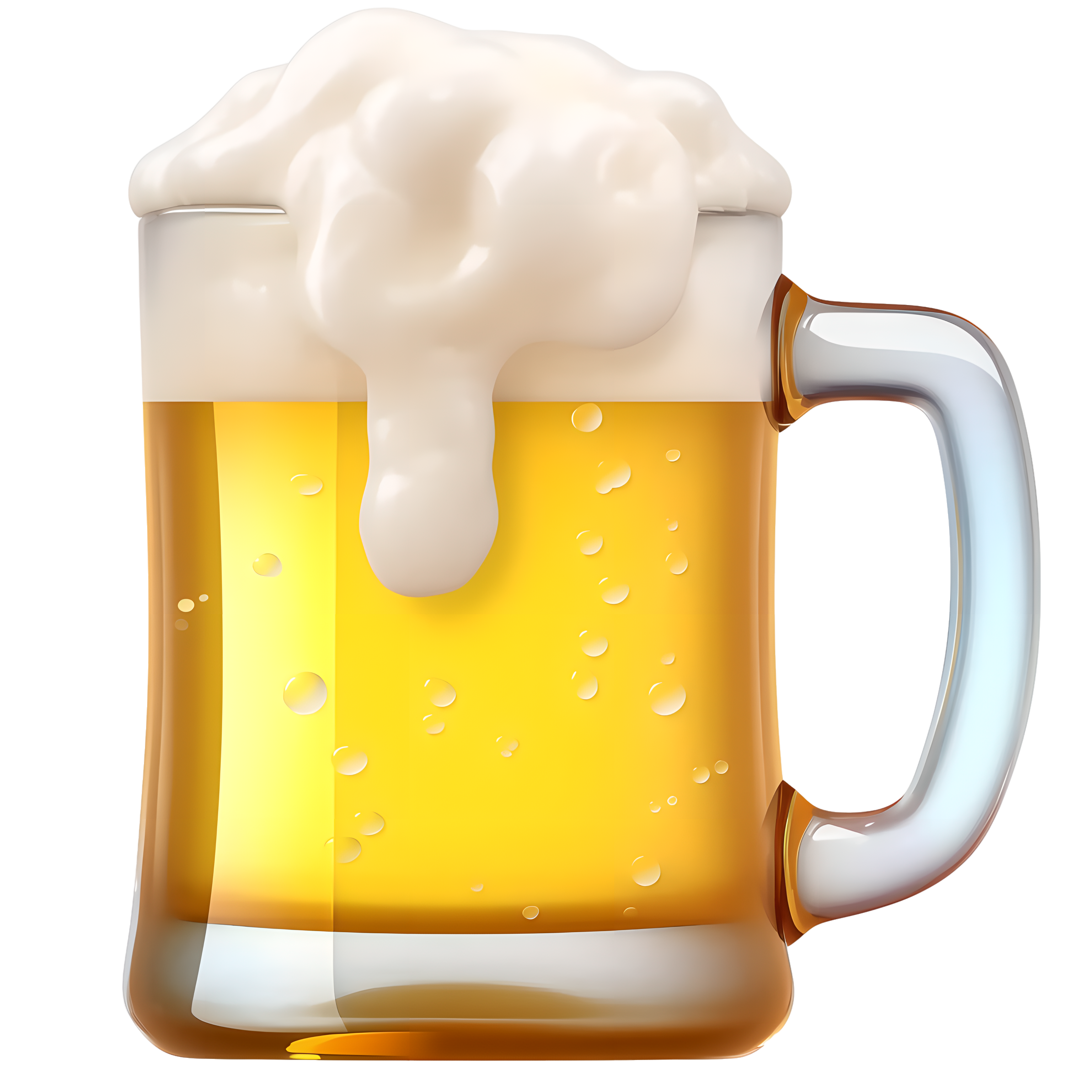 Draft beer PNG graphic material
