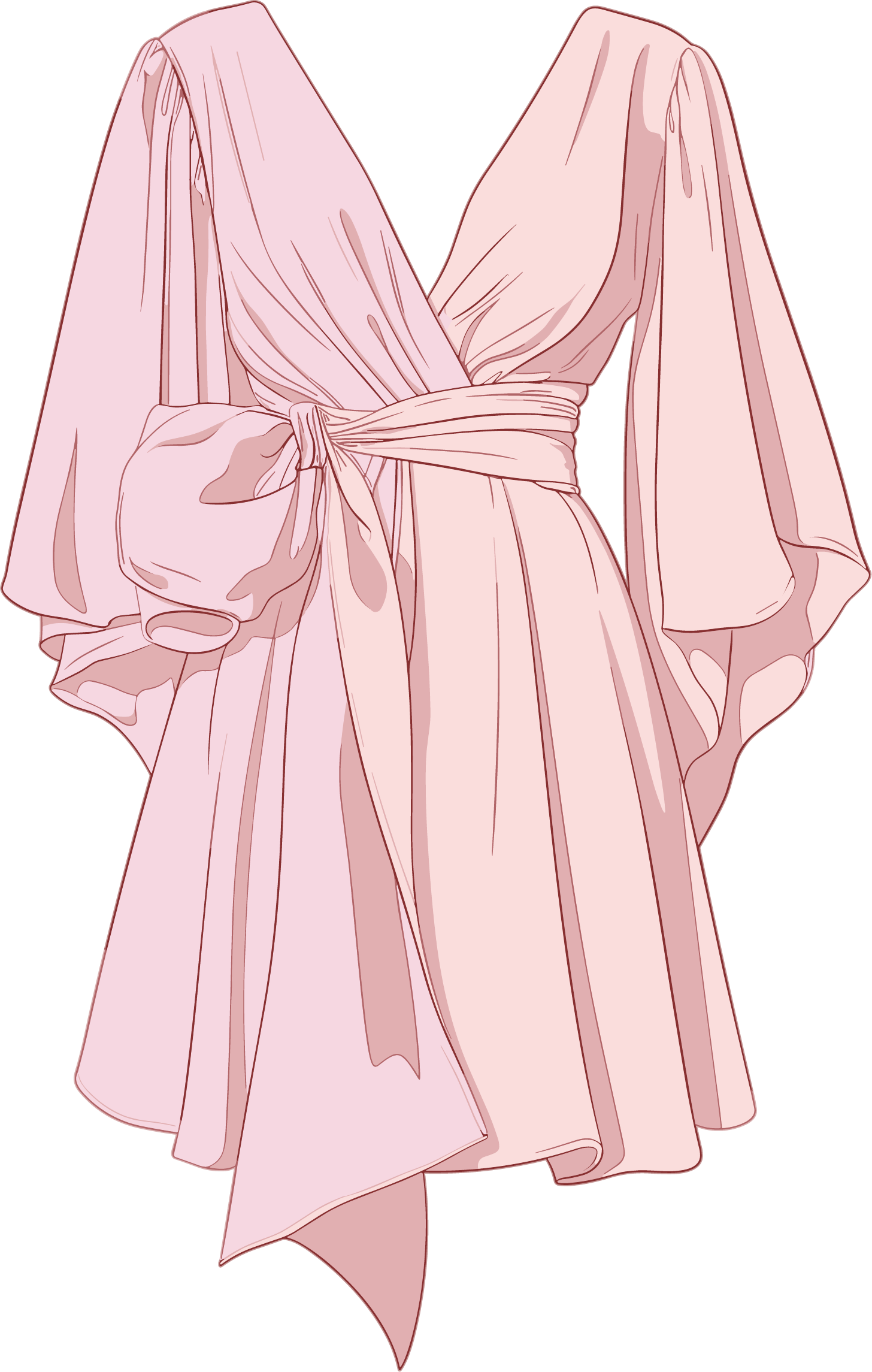 Dress fashion illustration