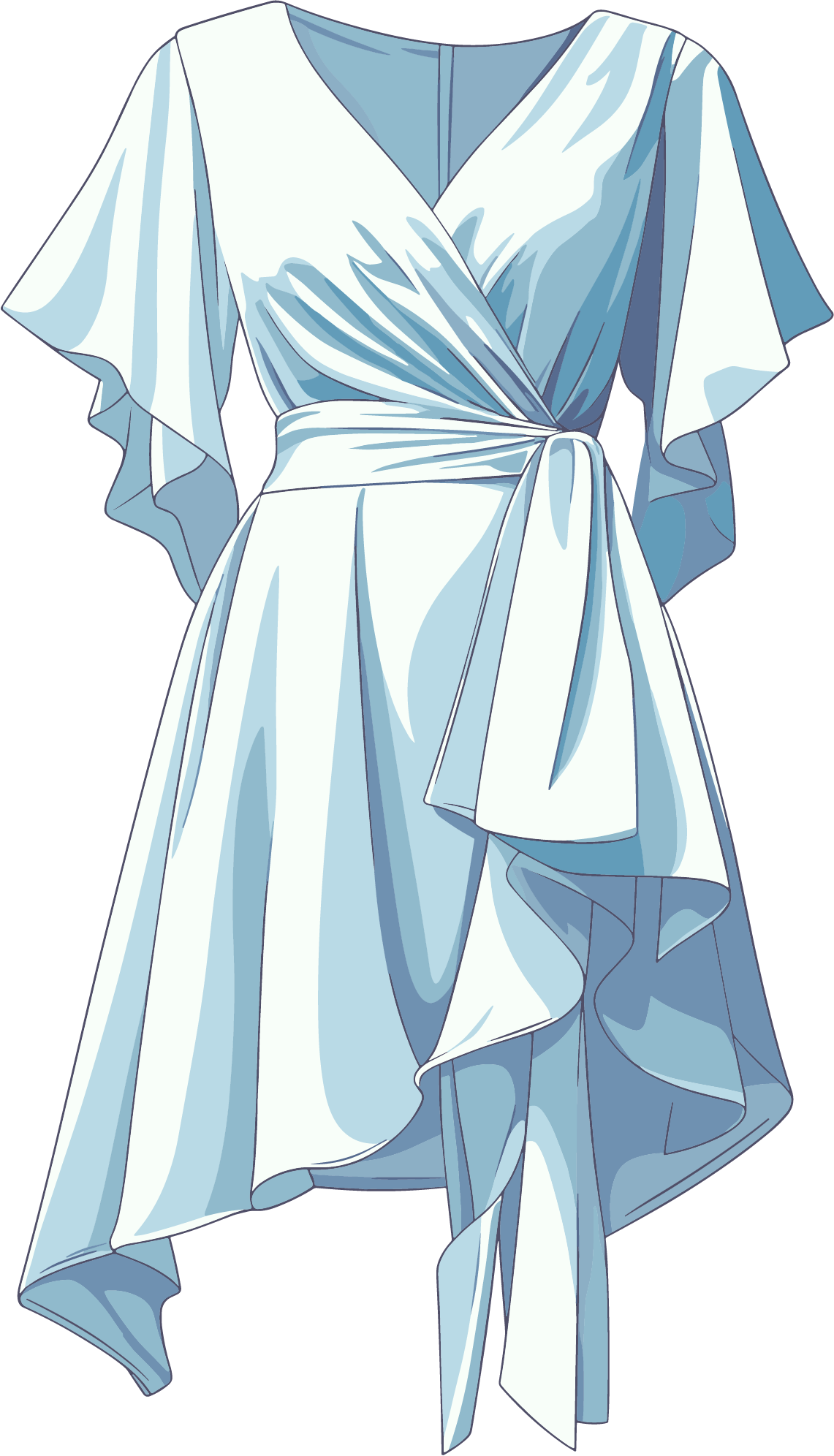 Dress fashion PNG illustration