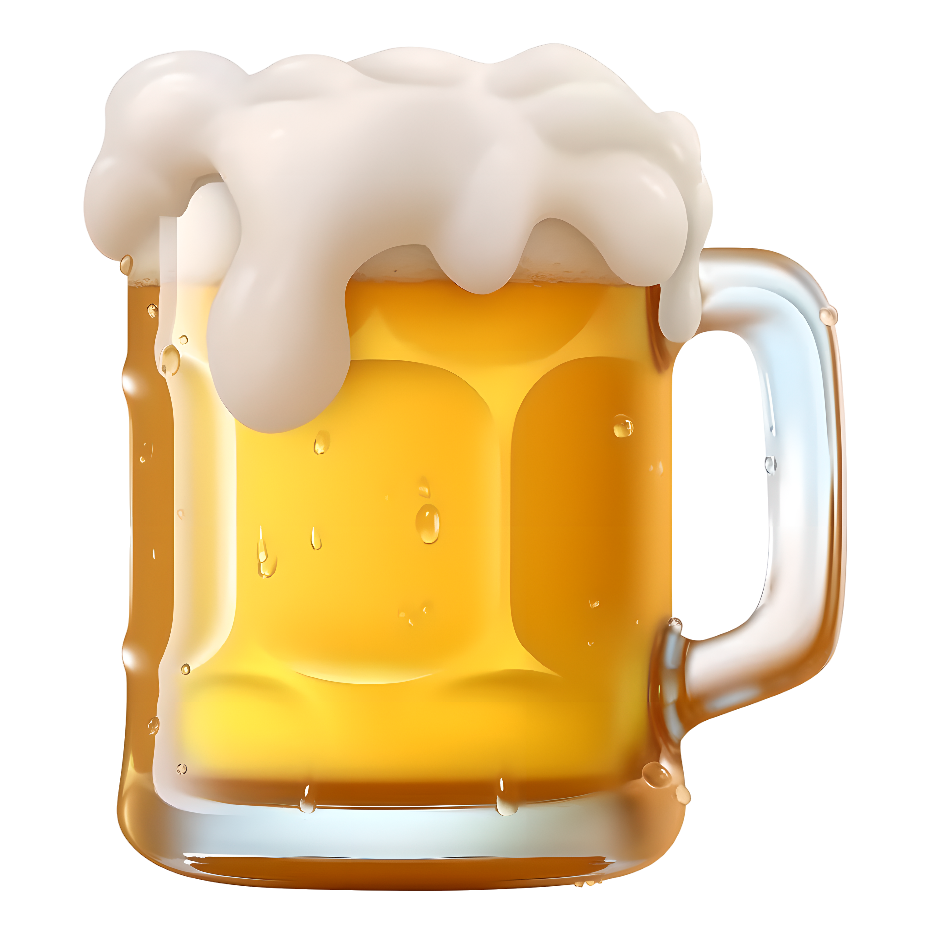 Draft beer illustration materials