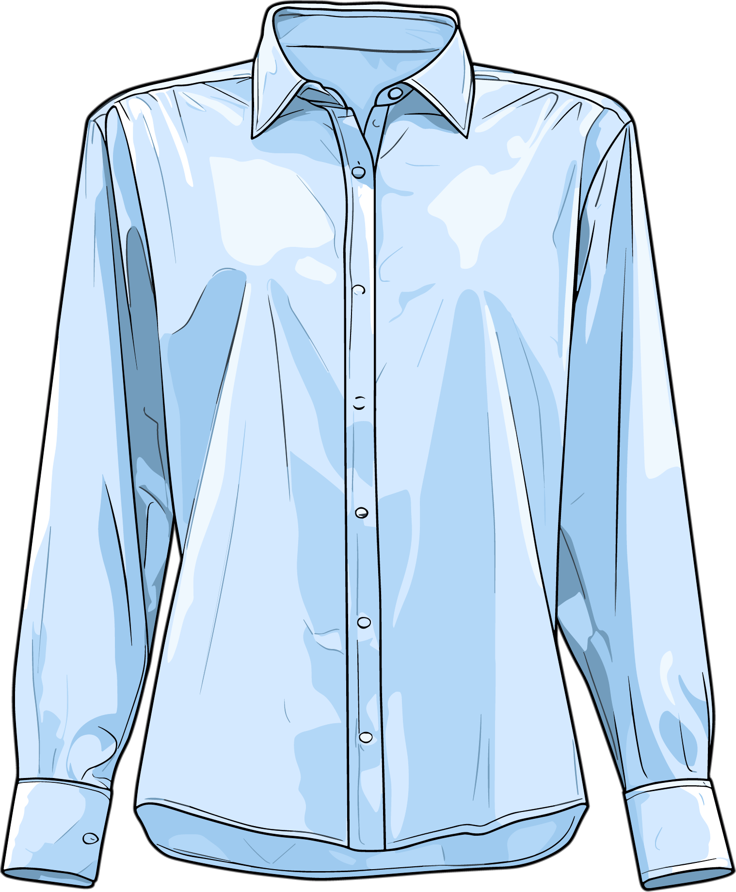 Shirt fashion vector illustration