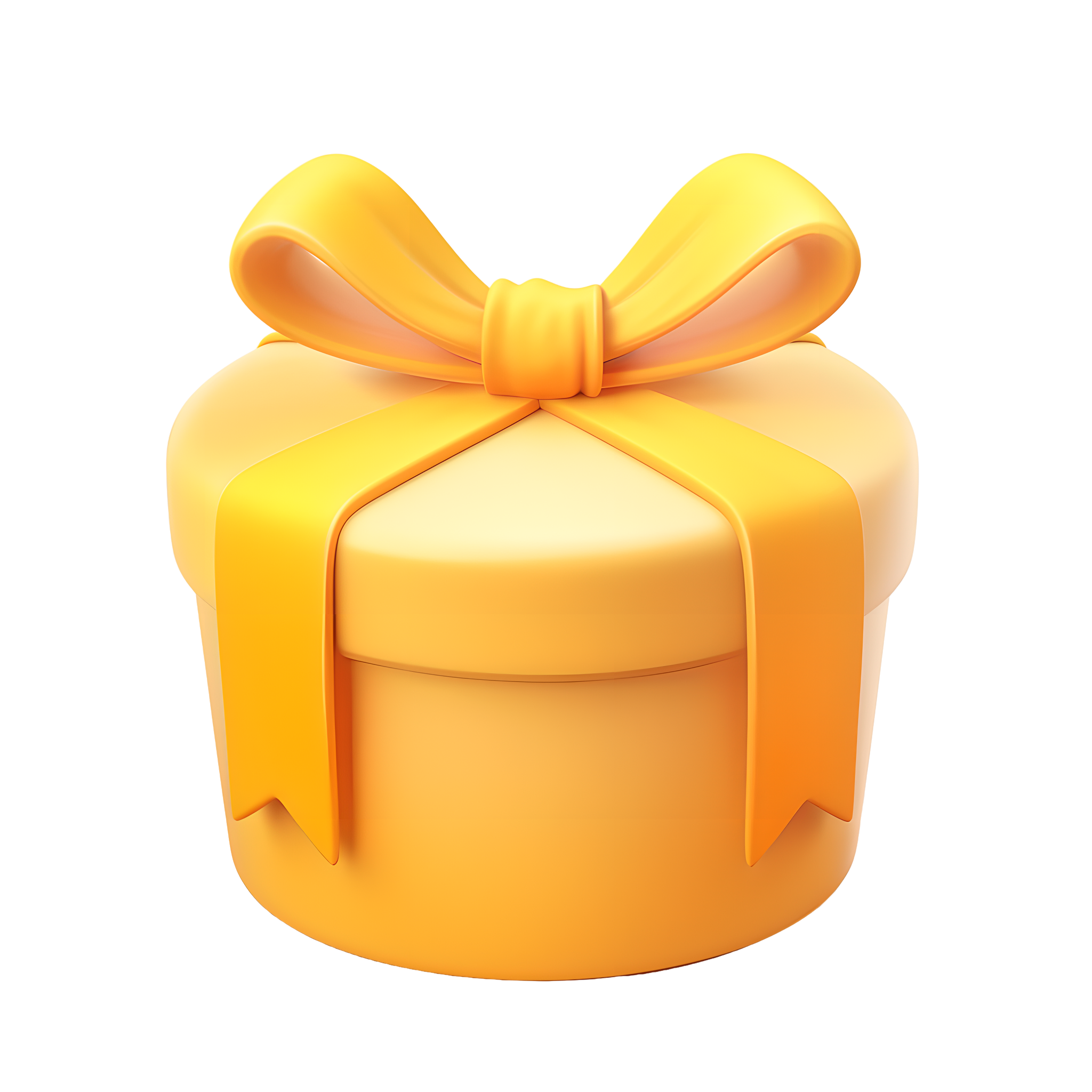 3D Birthday Gift Box Illustration