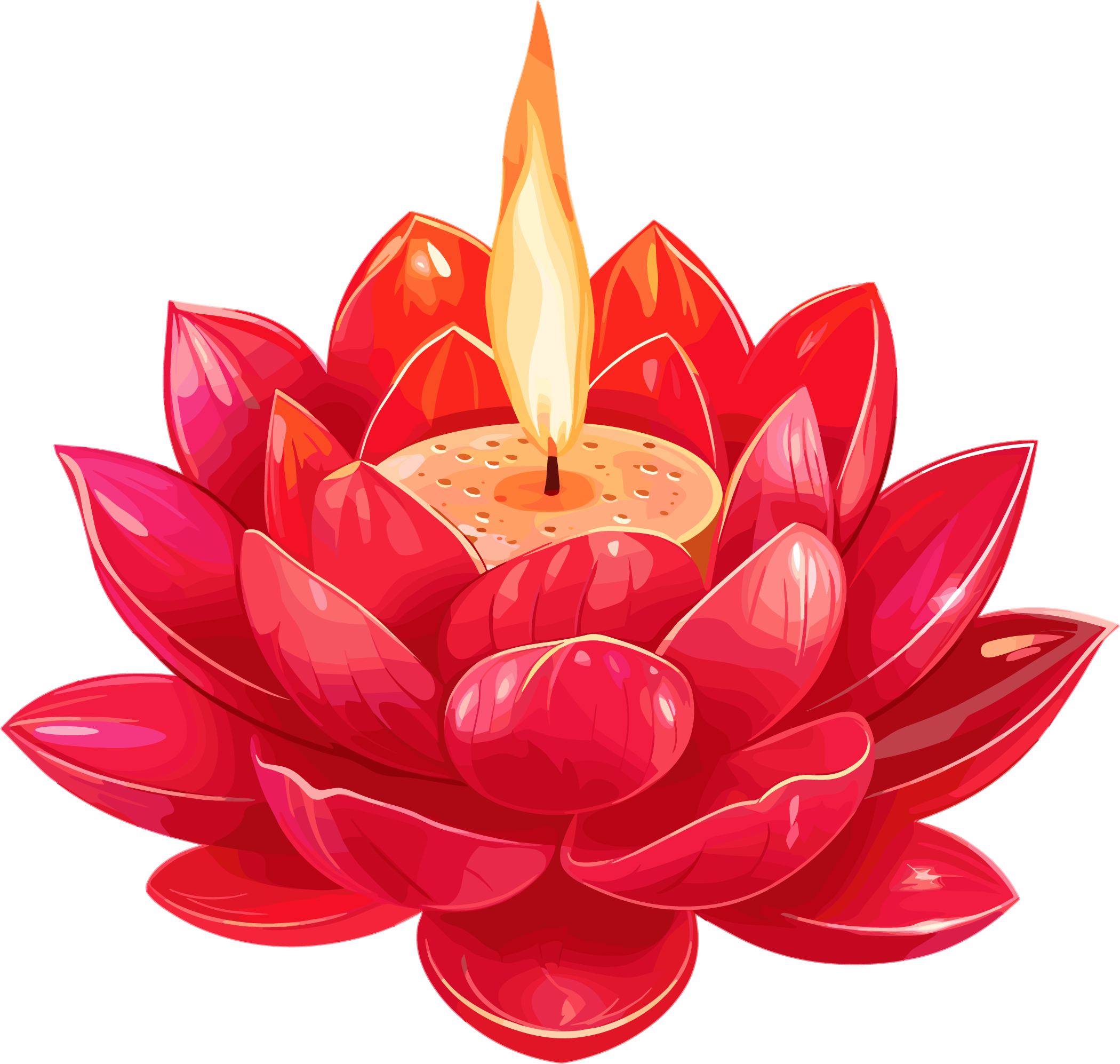 River lantern lotus lamp material