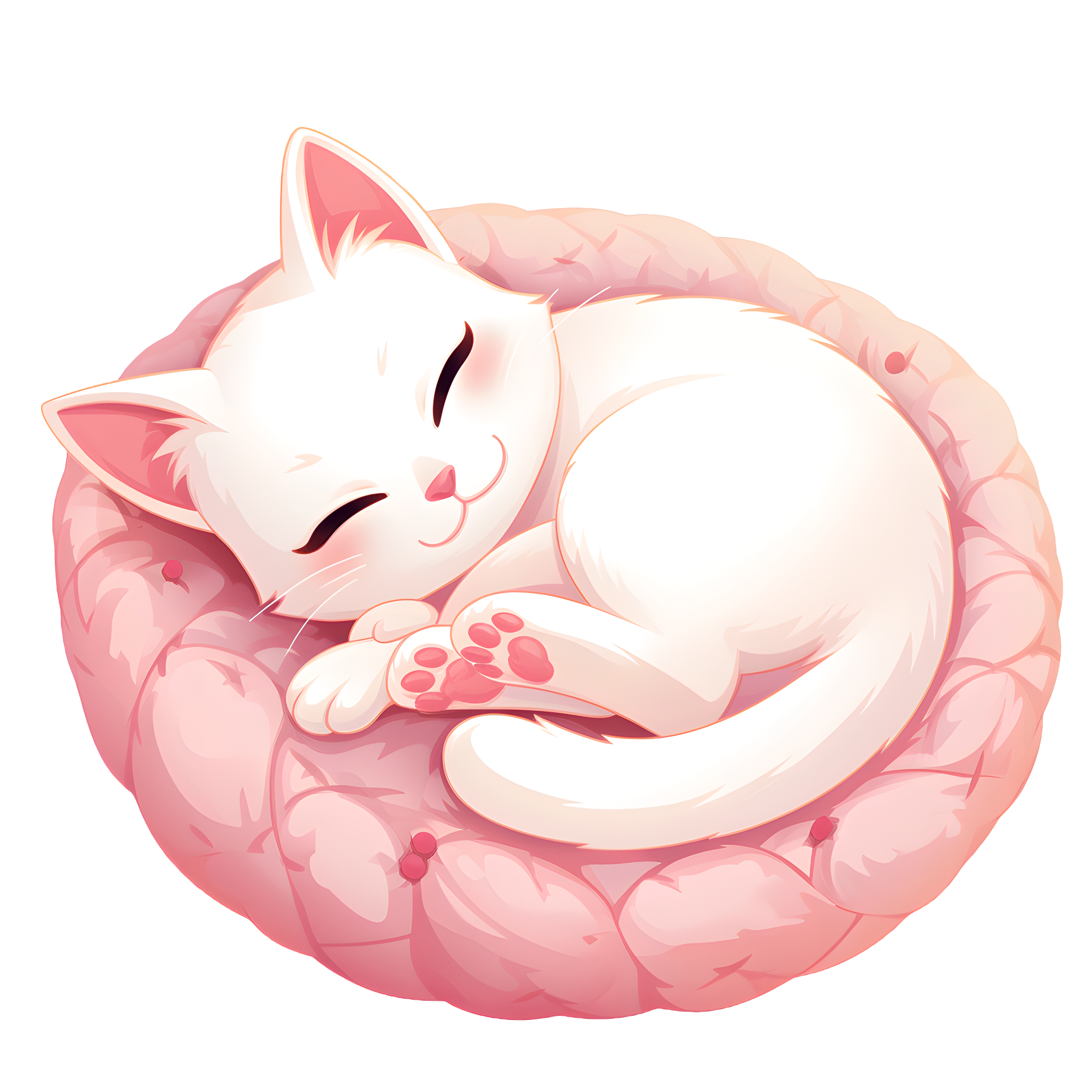 Cat illustration materials