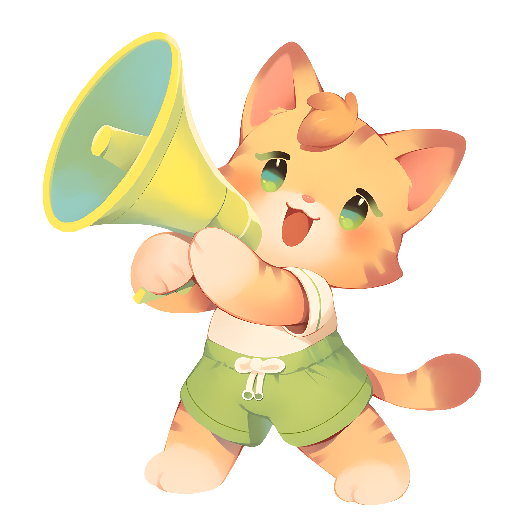 Cute cat illustration