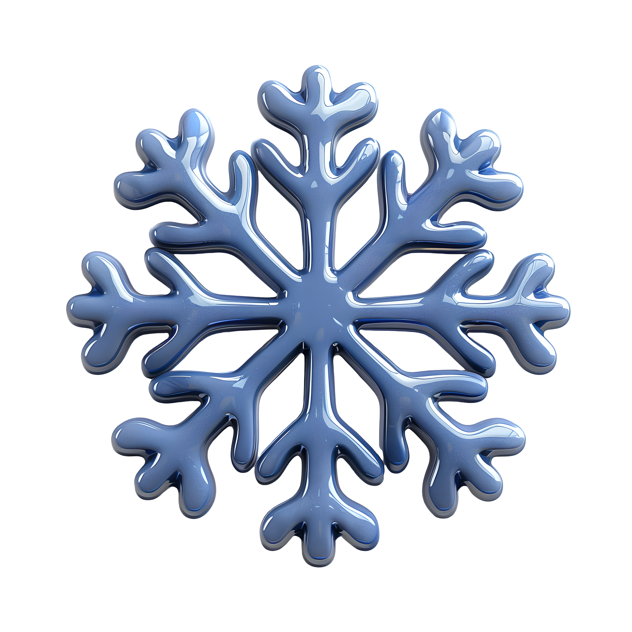 Snowflake glass effect material