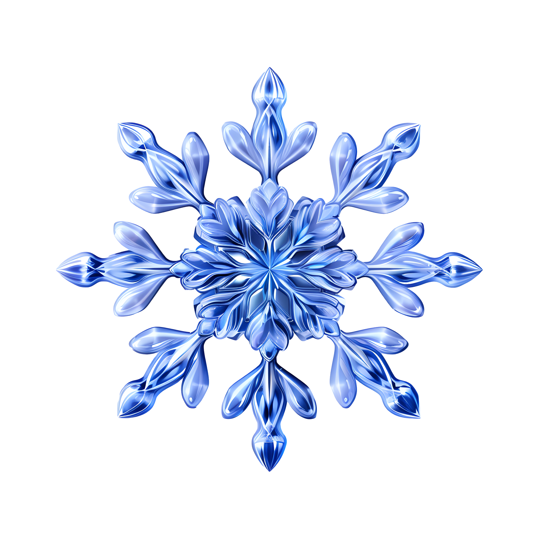 Snowflake Creative Design Elements