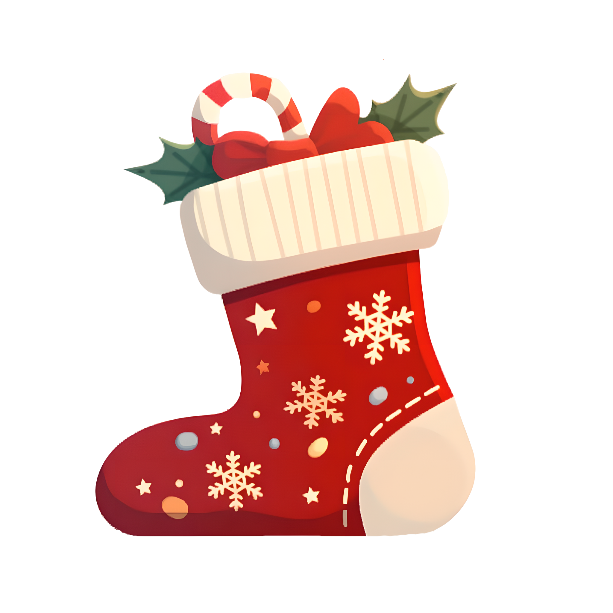 Christmas stocking commercial design materials