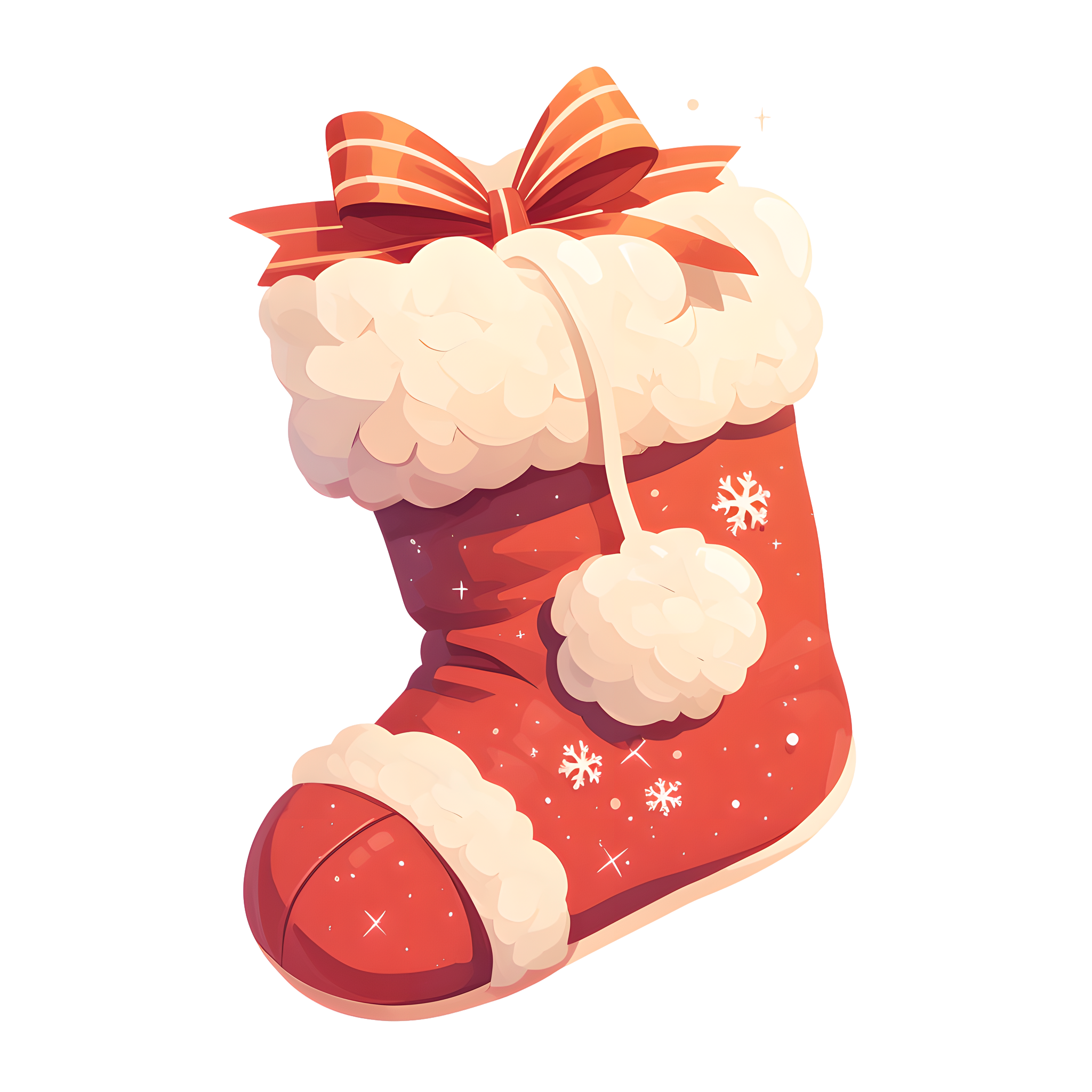 Creative Illustration of Christmas Stockings
