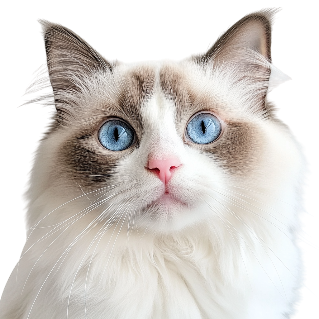 Cute Ragdoll Cat Material