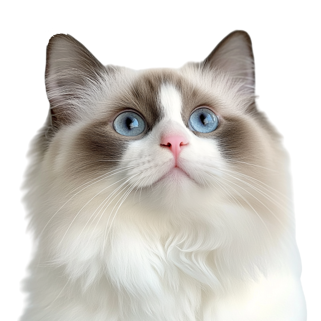Cute Ragdoll Cat Elements