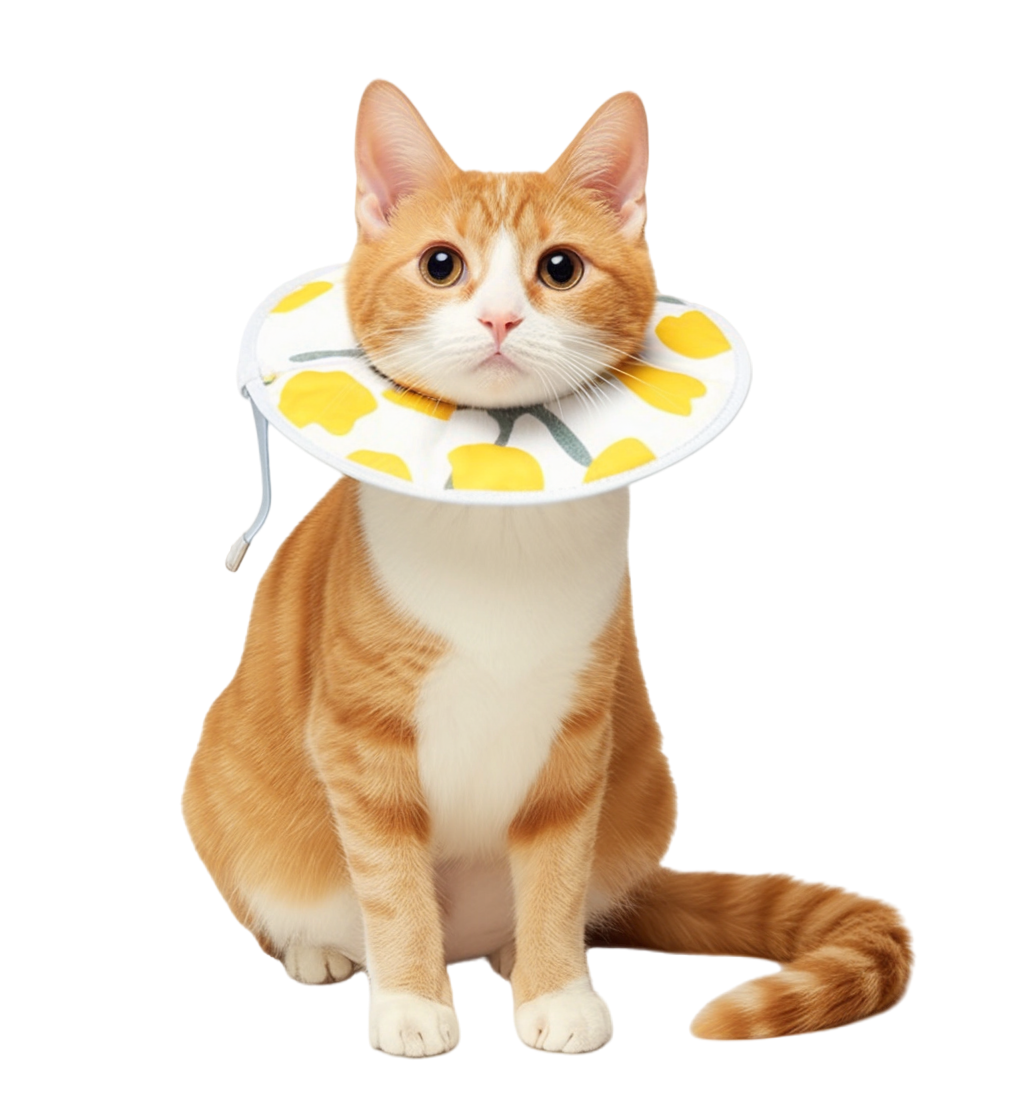 Cute cat animal material