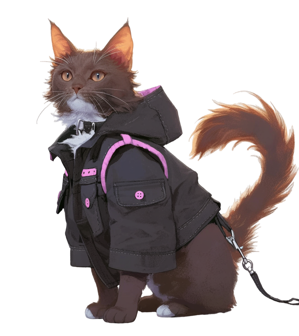Handsome Cat Elements