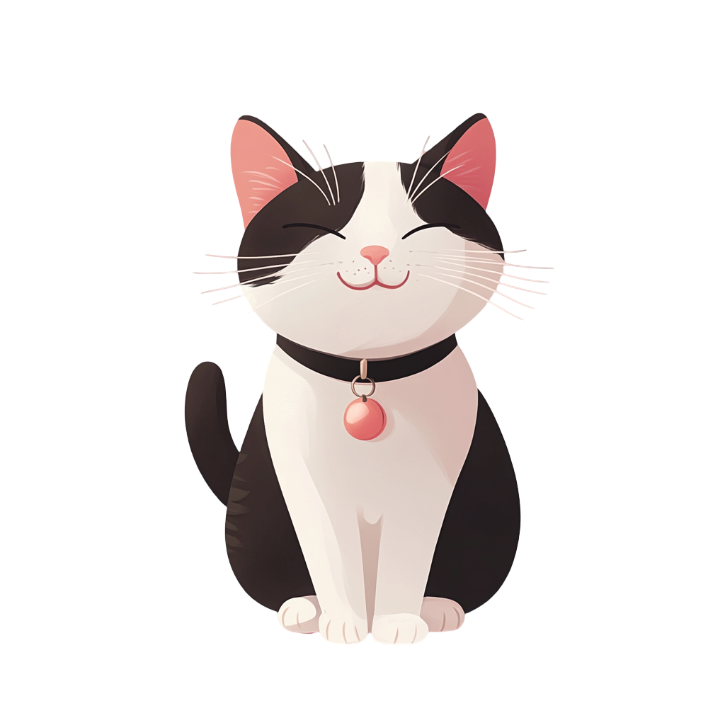 Cute Pet Cat Illustration