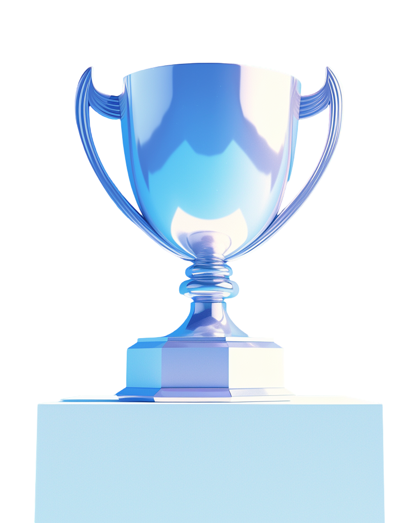 Trophy high-definition graphic material
