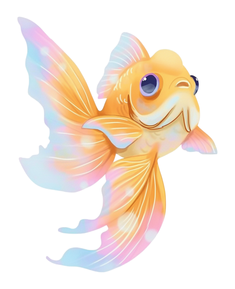 Cute little fish illustration