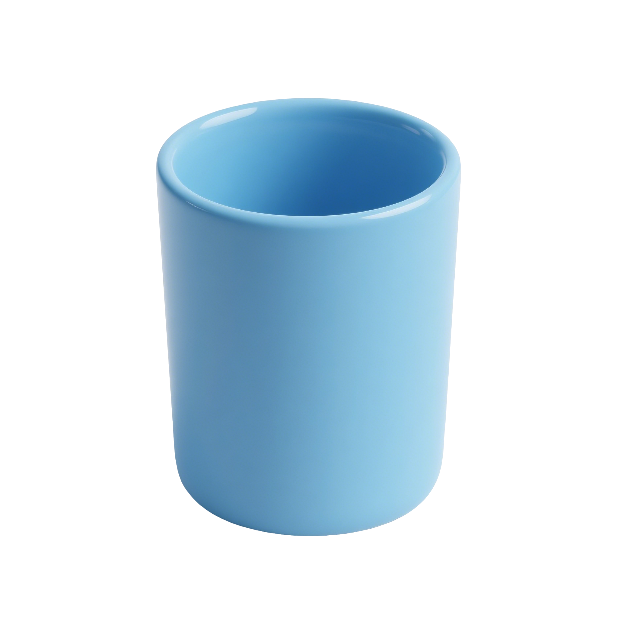 Illustration design of a cylindrical water cup