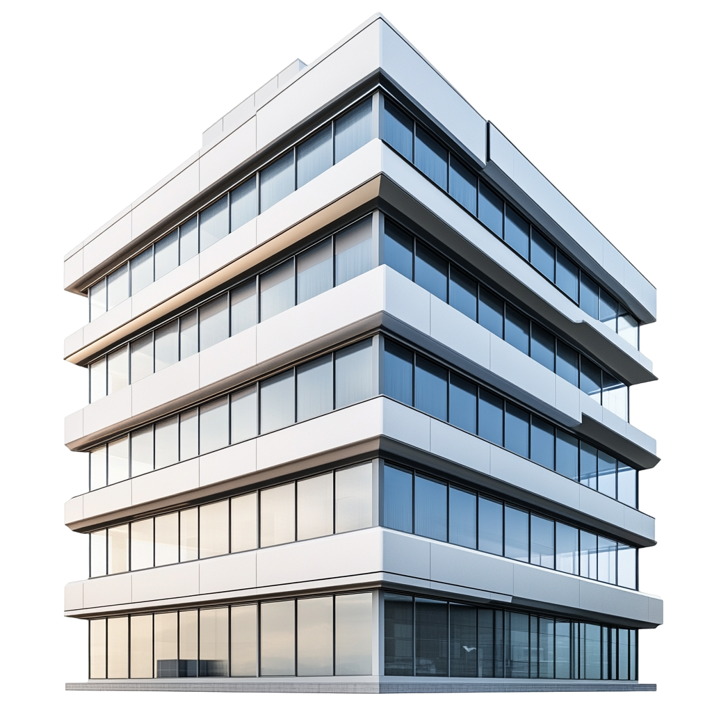 Skyscraper building PNG material