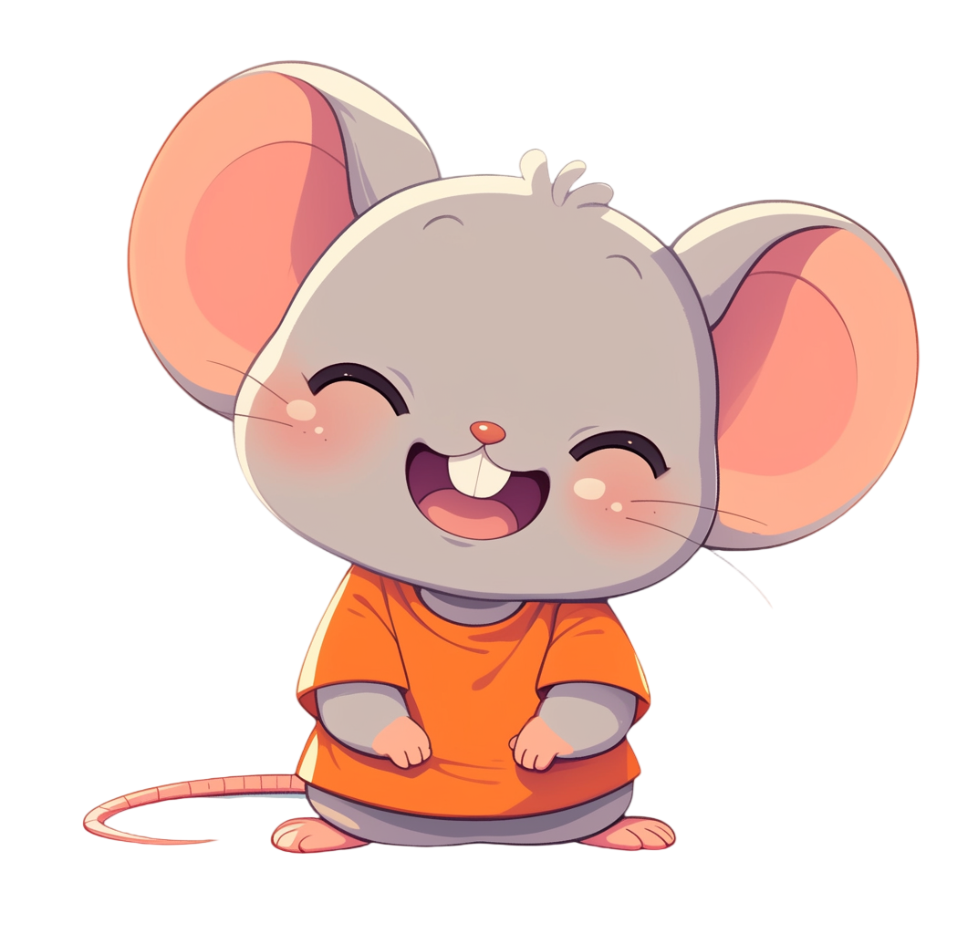 Mouse Doodle Illustration Design