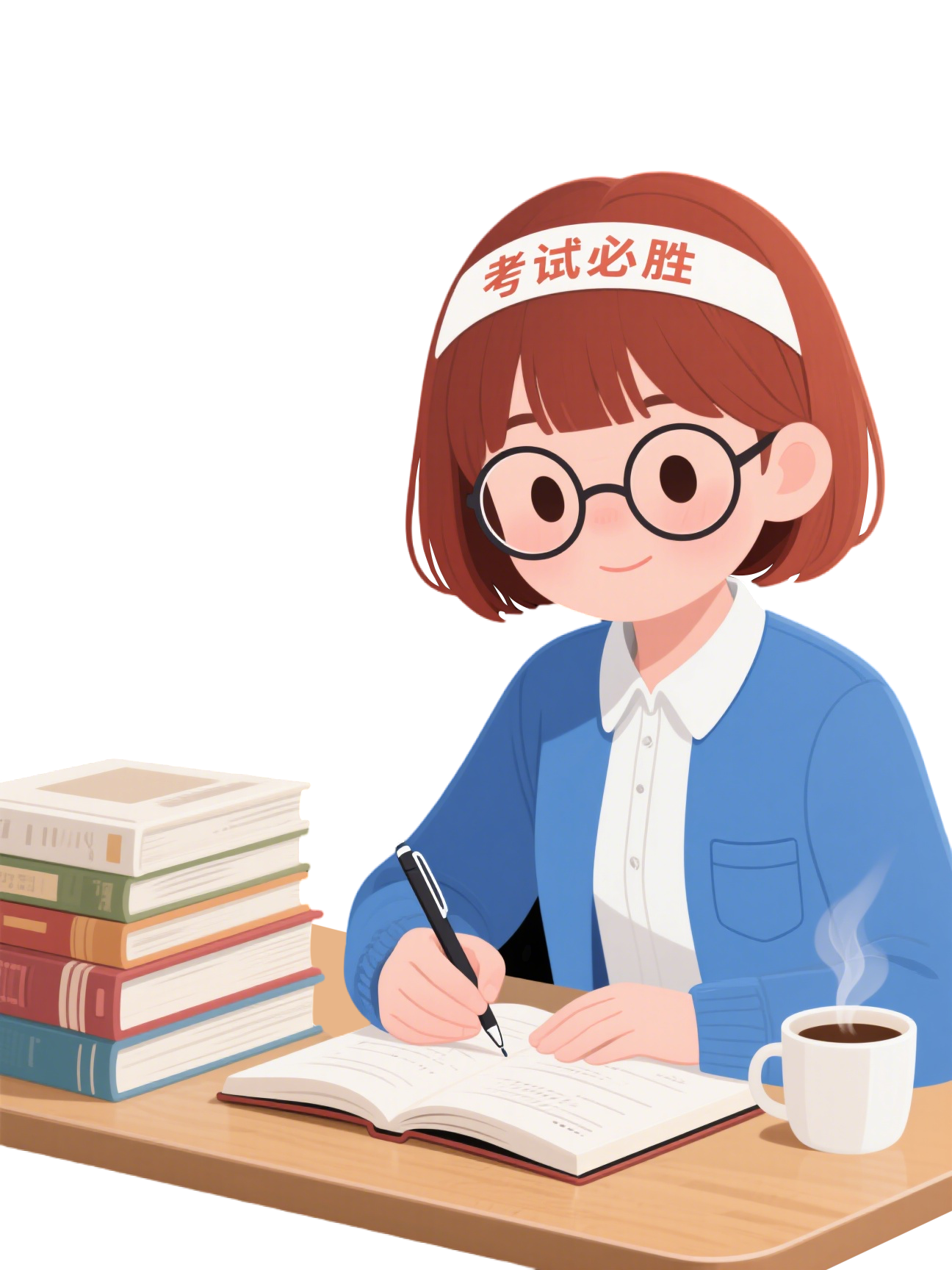 Illustration of Striving for the College Entrance Examination