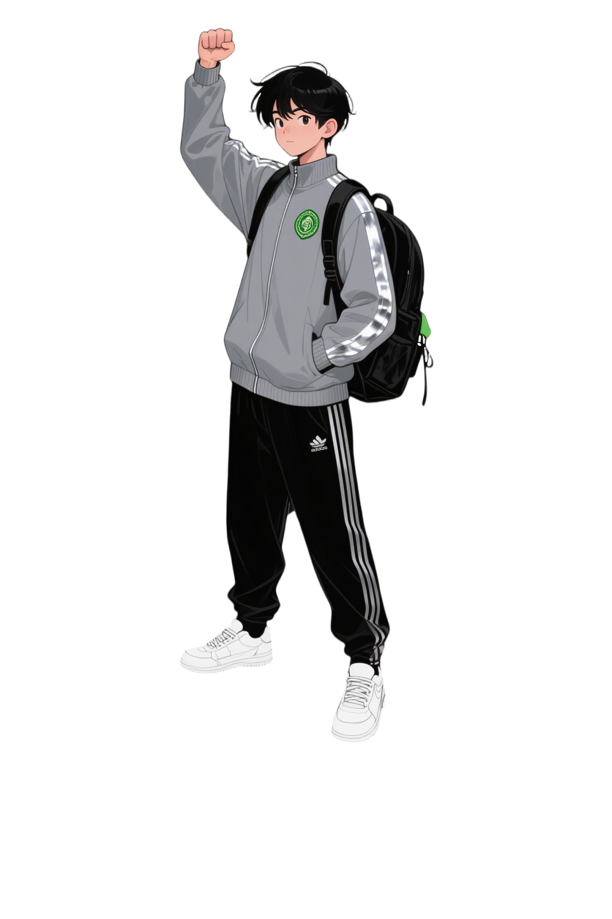 Gaokao Candidate PNG Material