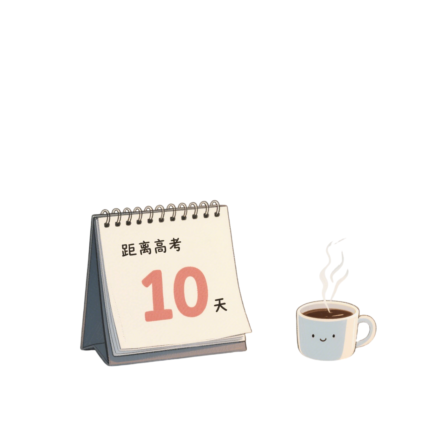 College Entrance Examination Countdown Calendar Material