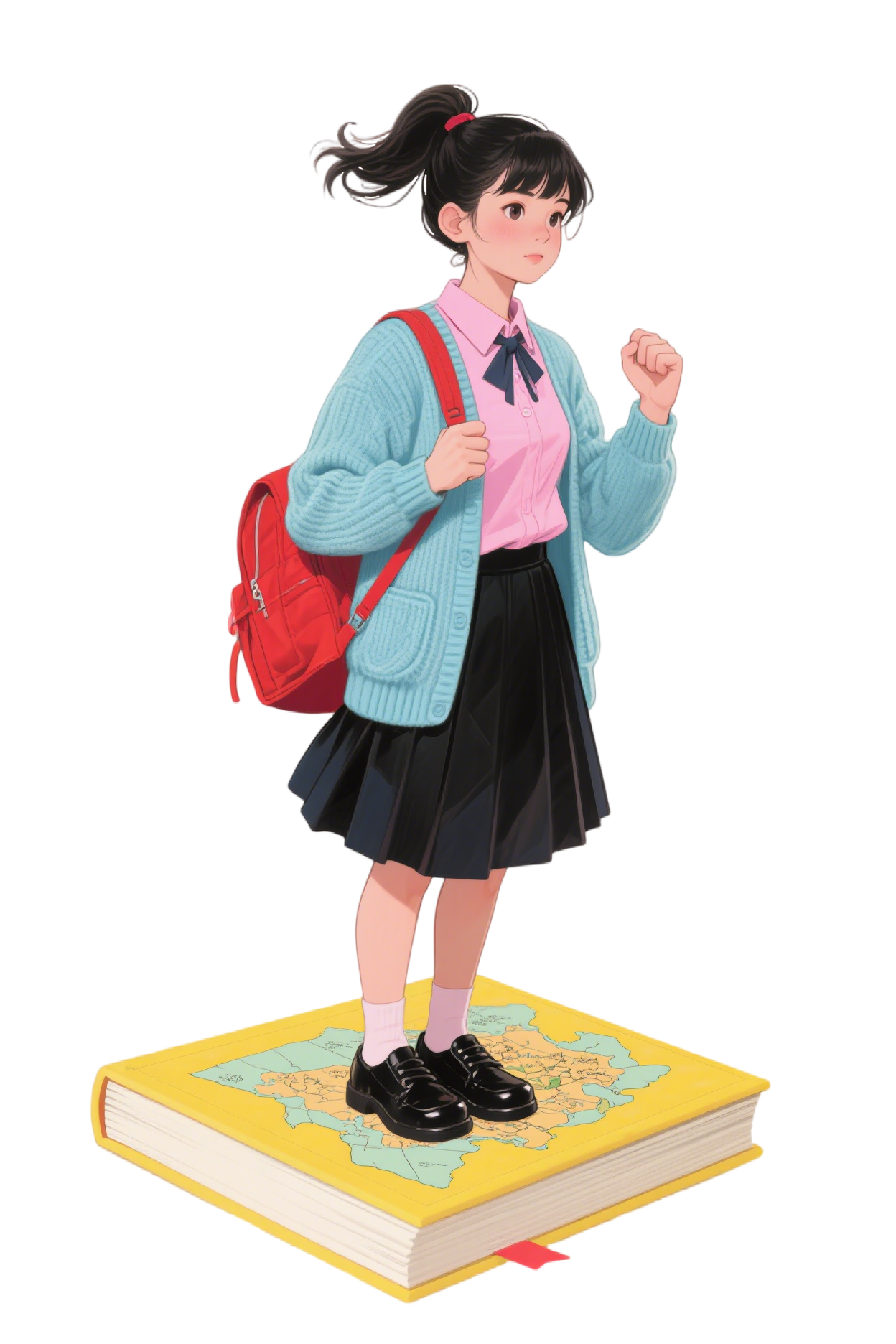 Illustration of Gaokao Candidates