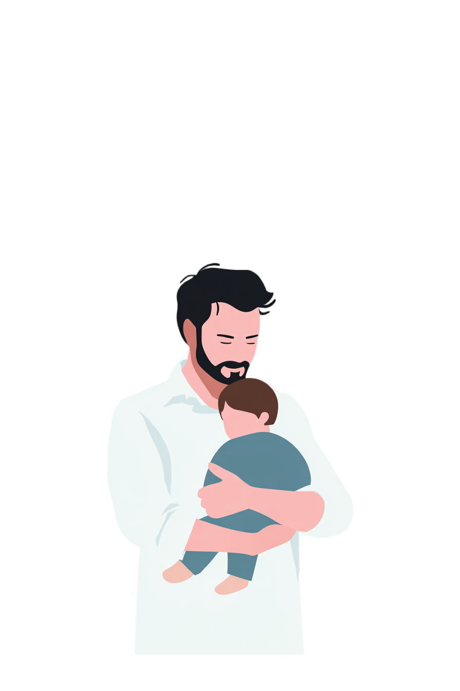 Father's Day, paternal love is as solid as a mountain